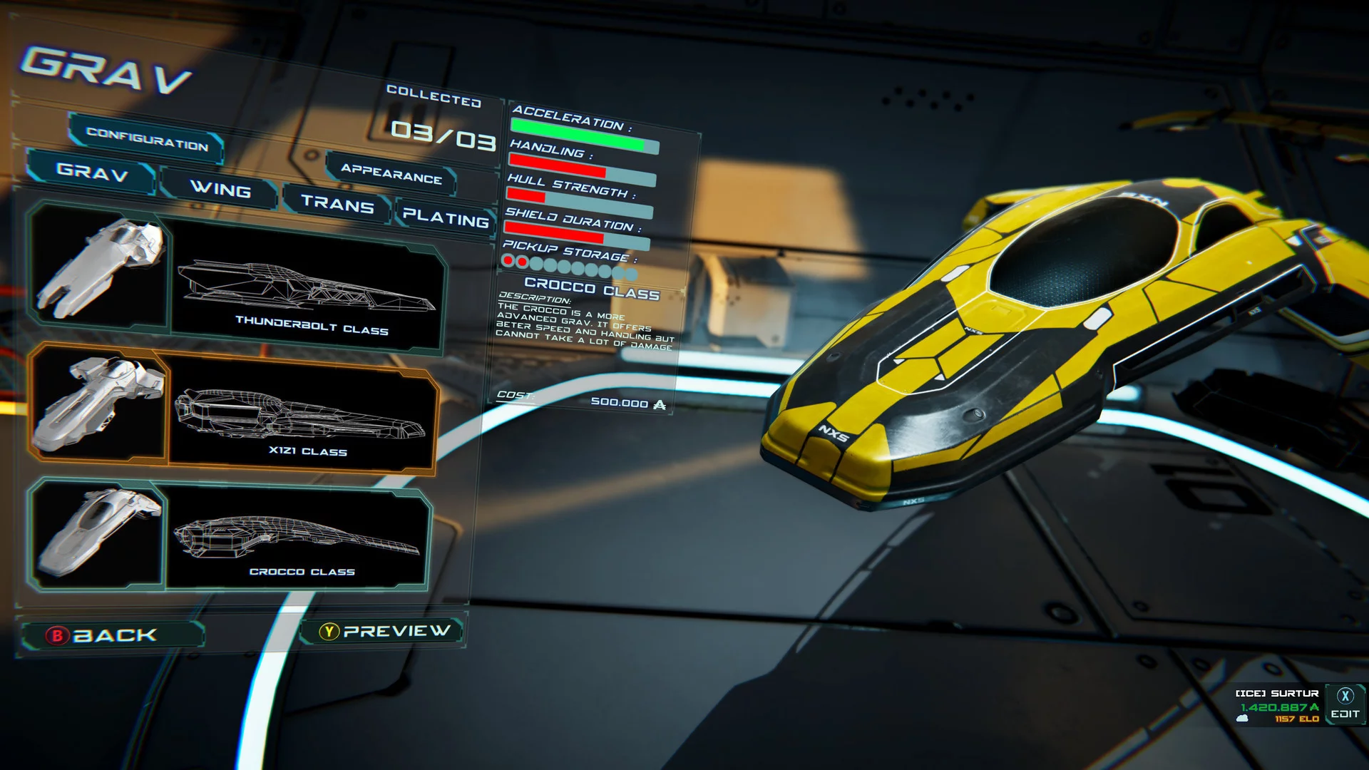 Изображение игры: Antigraviator