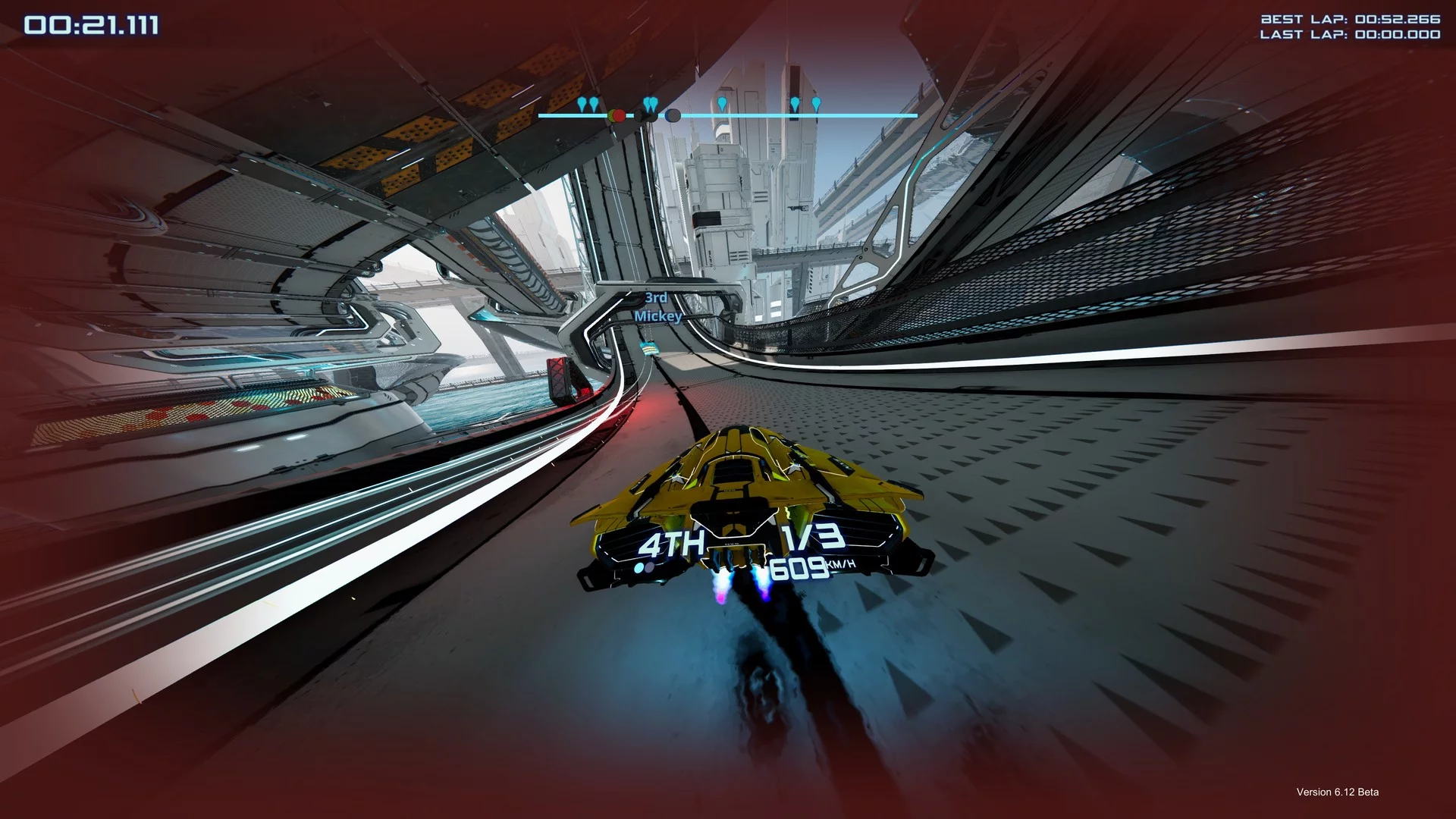 Изображение игры: Antigraviator