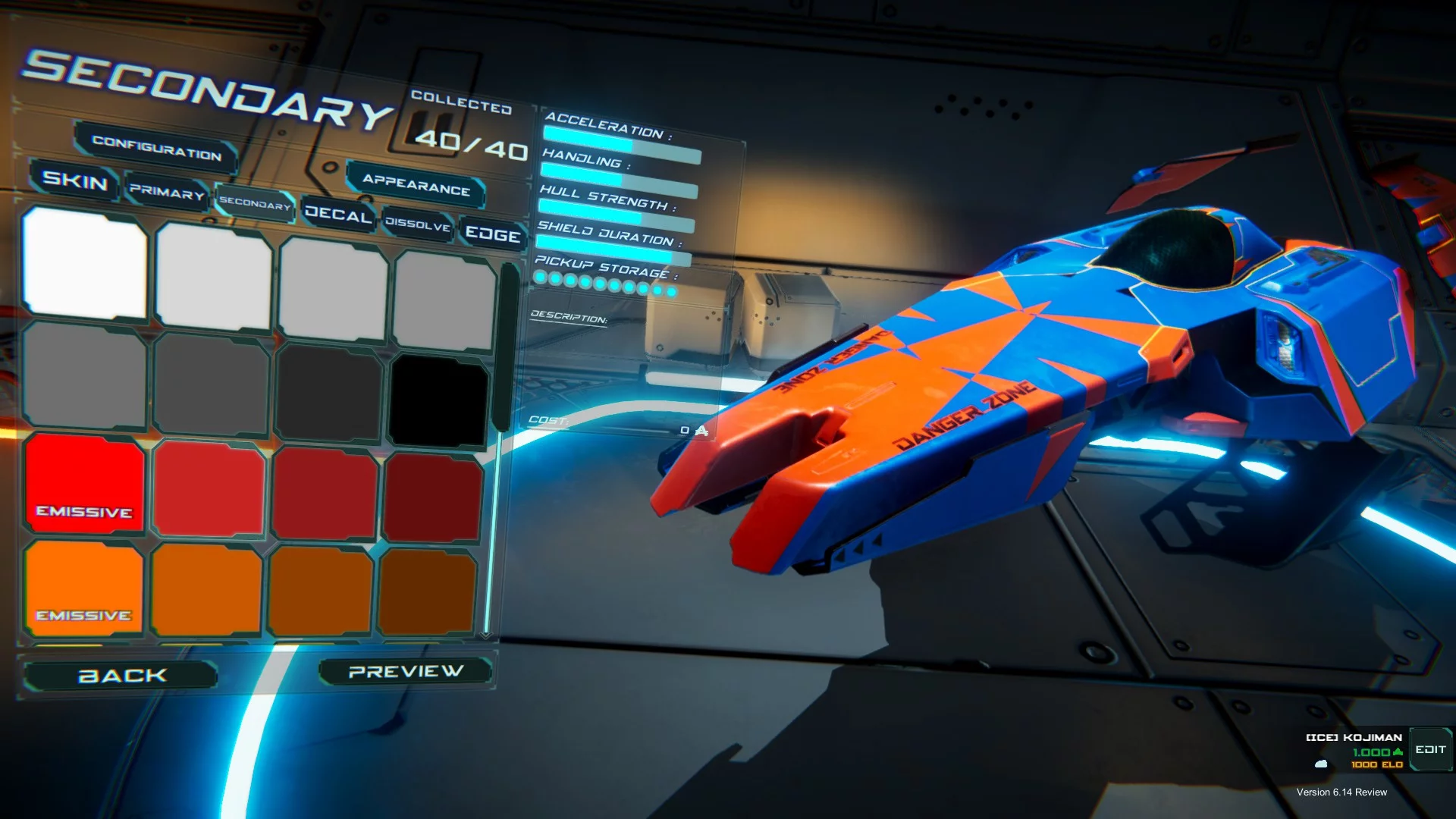 Изображение игры: Antigraviator