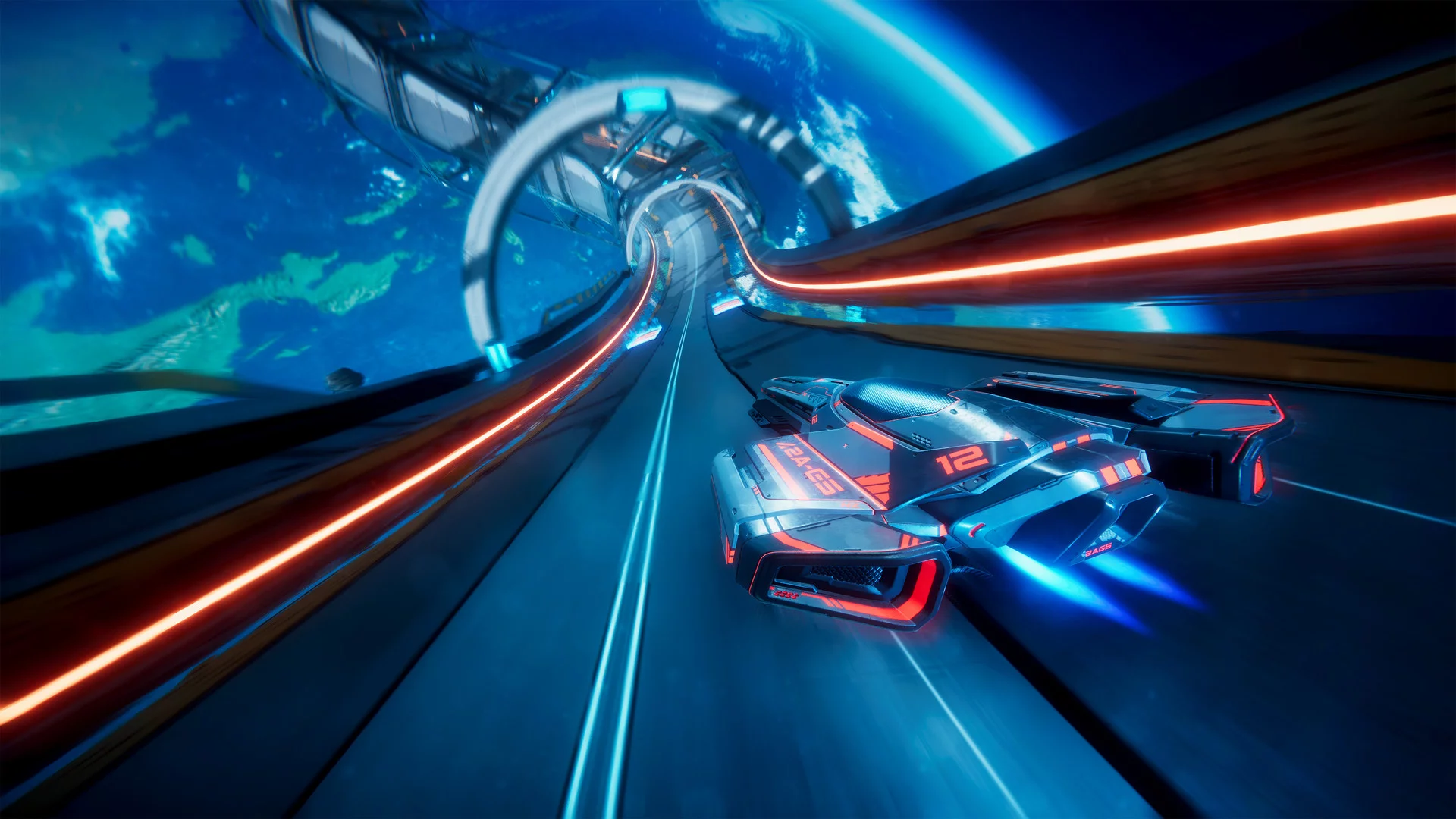 Изображение игры: Antigraviator