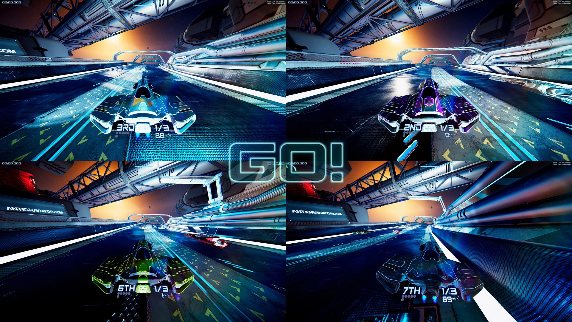 Изображение игры: Antigraviator