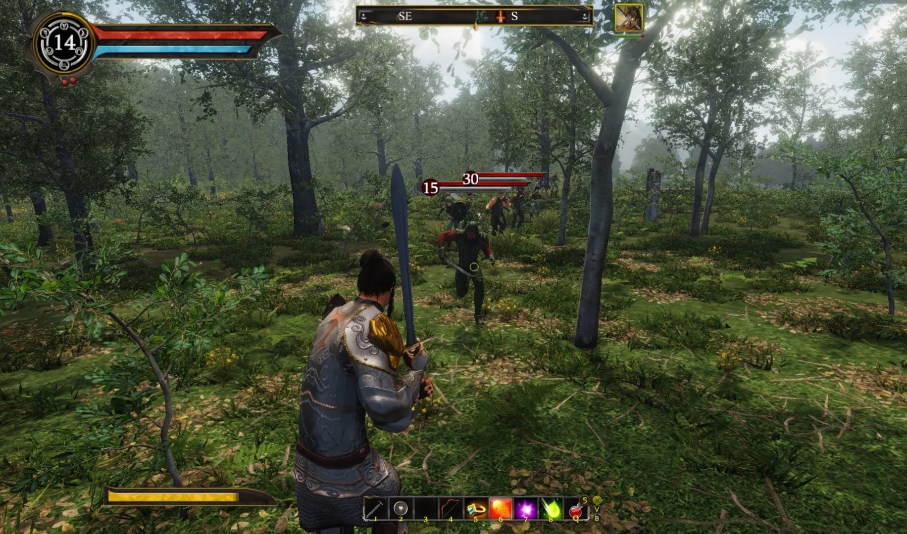 Изображение игры: Legends of Ellaria