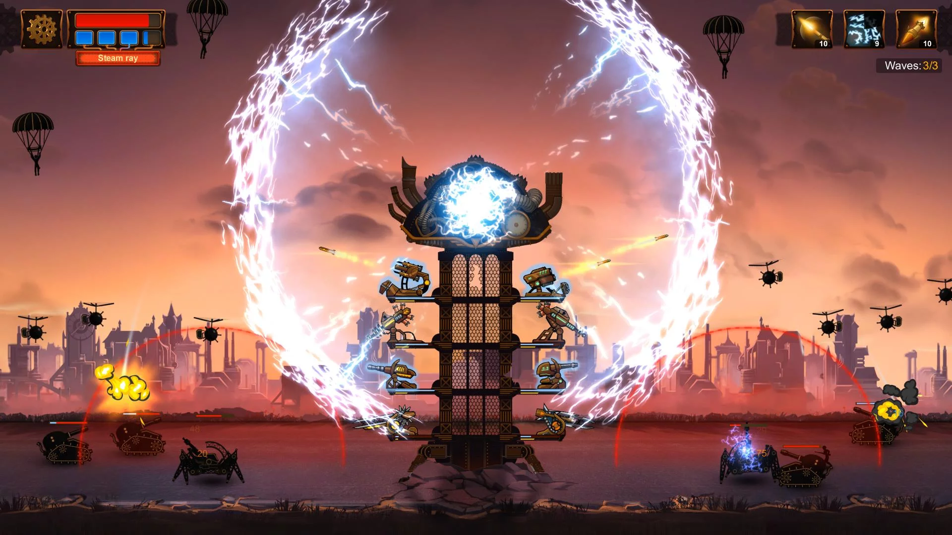 Изображение игры: Steampunk Tower 2