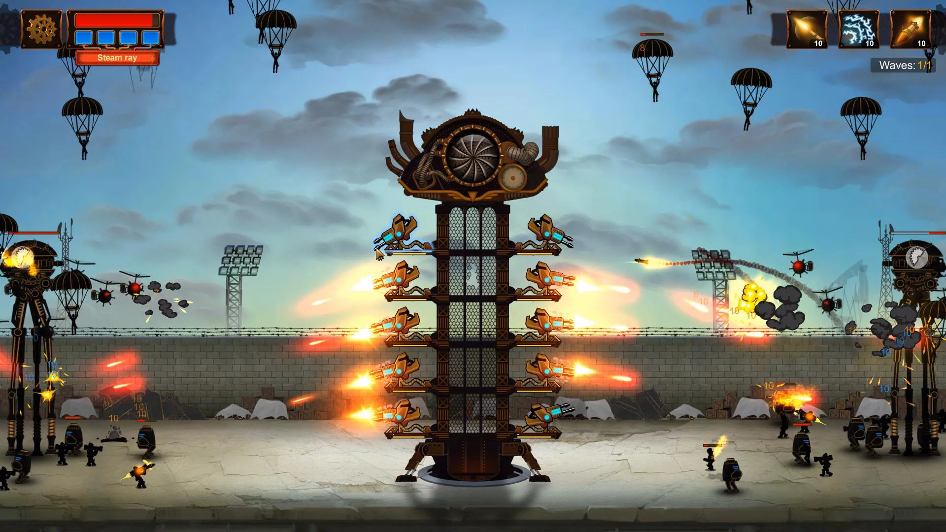 Изображение игры: Steampunk Tower 2