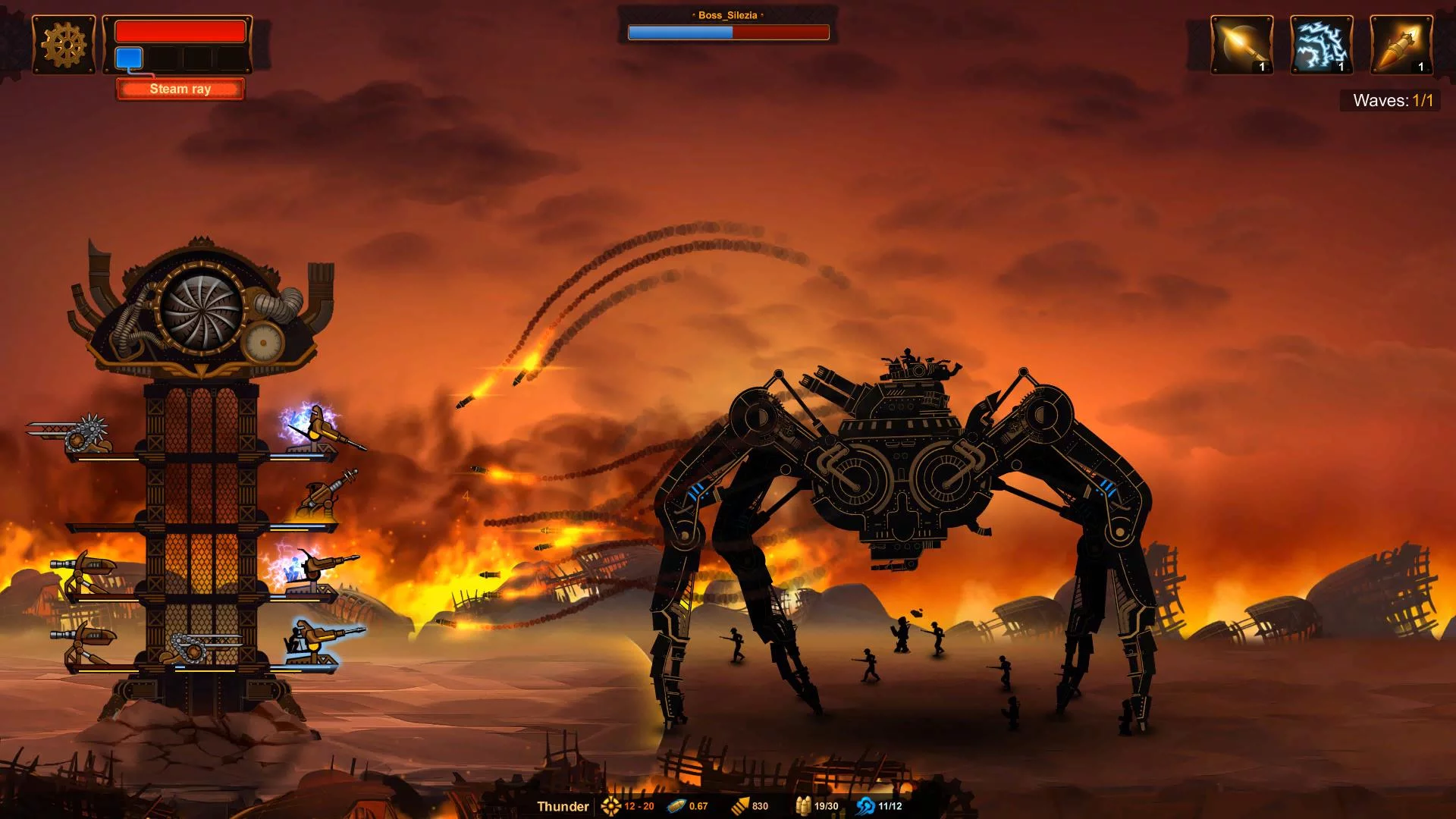 Изображение игры: Steampunk Tower 2