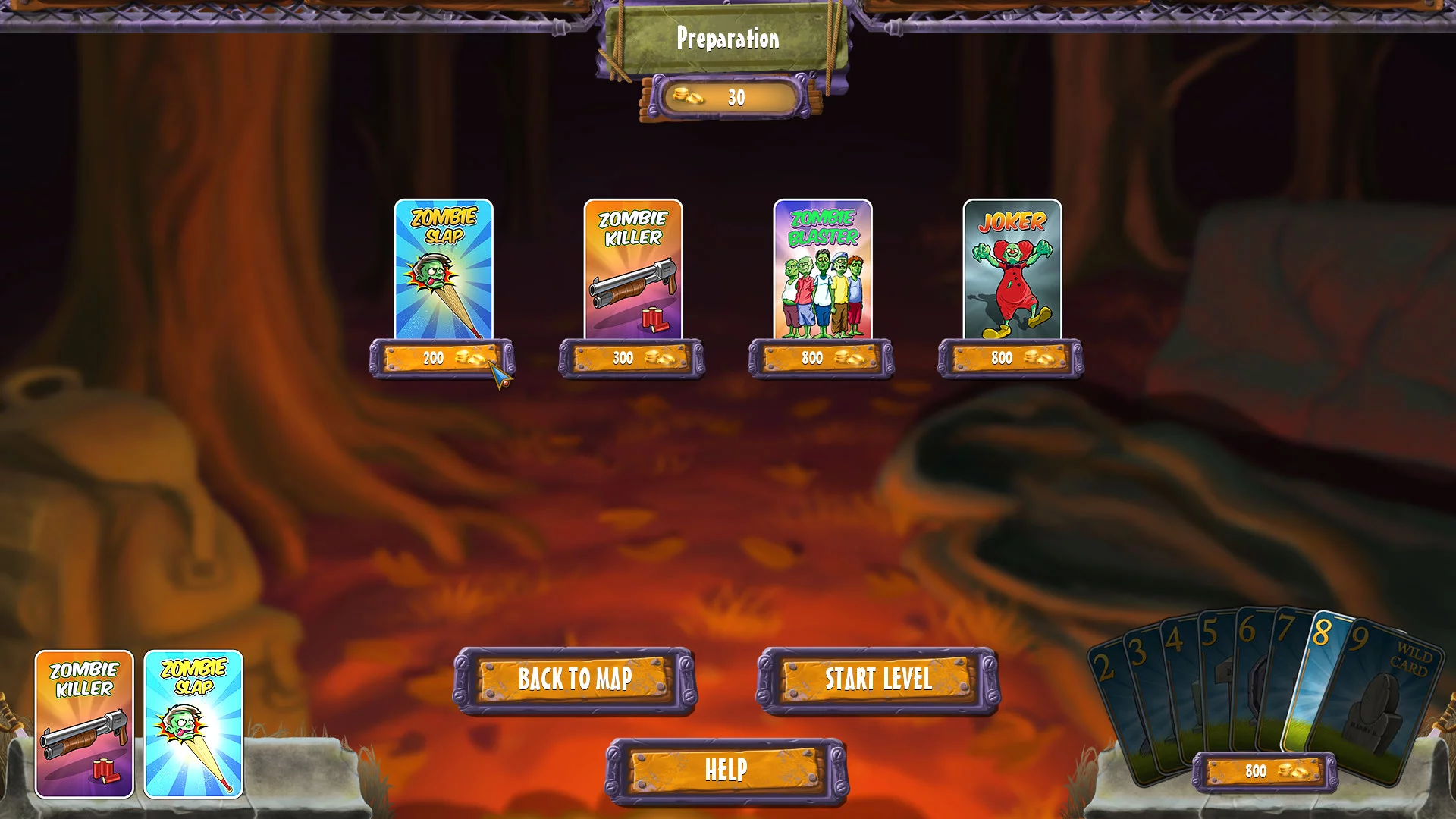 Изображение игры: Zombie Solitaire 2 Chapter 1