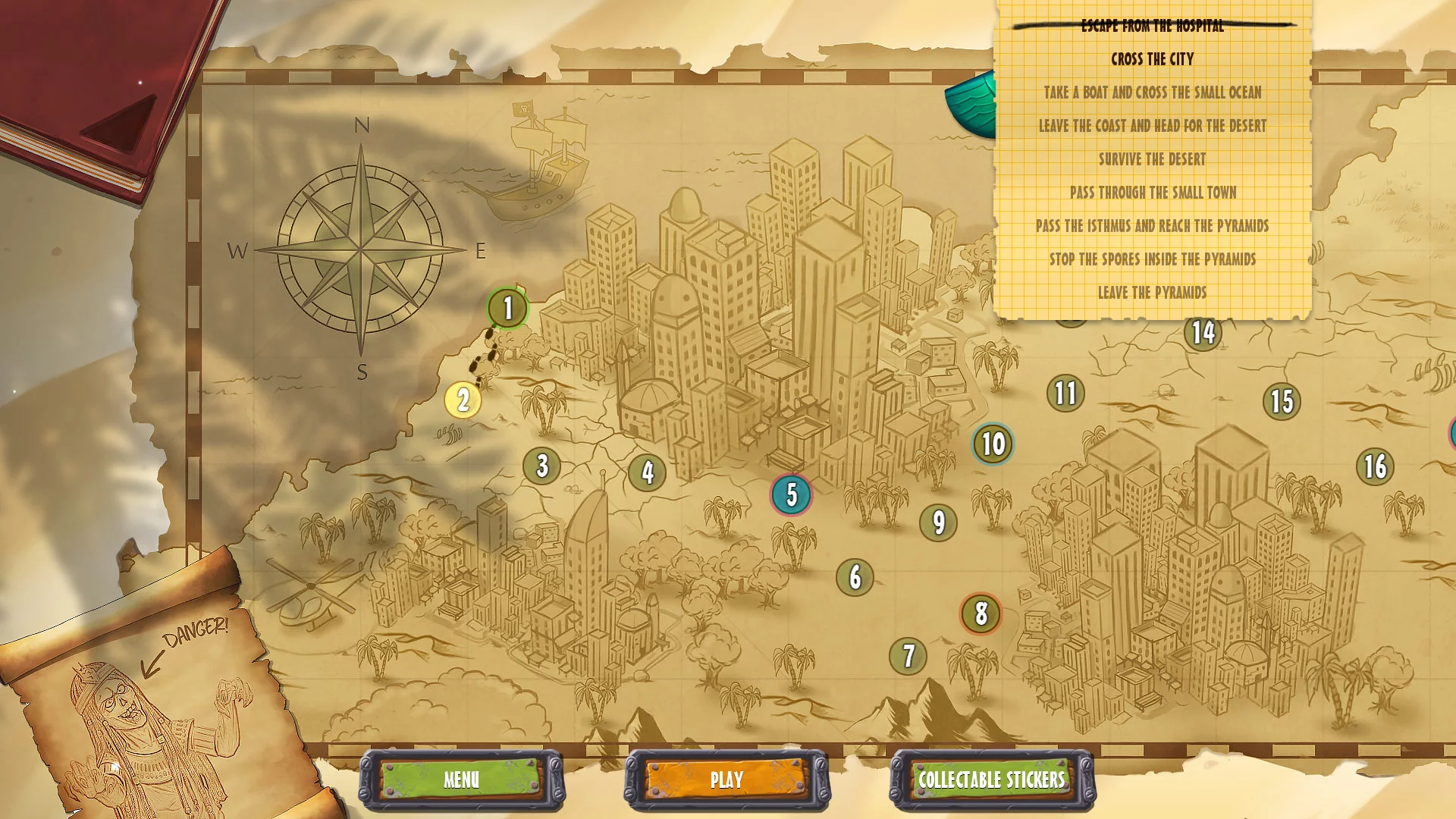 Изображение игры: Zombie Solitaire 2 Chapter 3