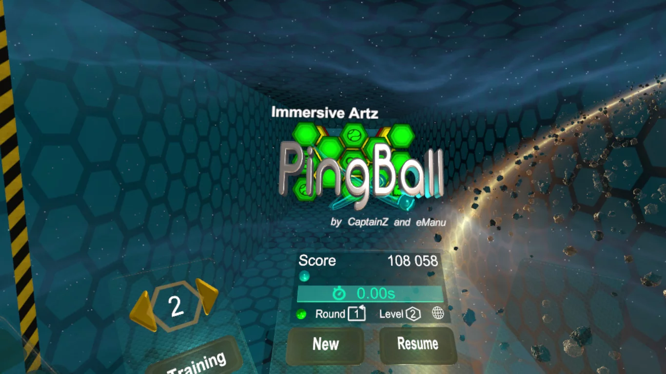 Изображение игры: PingBall VR