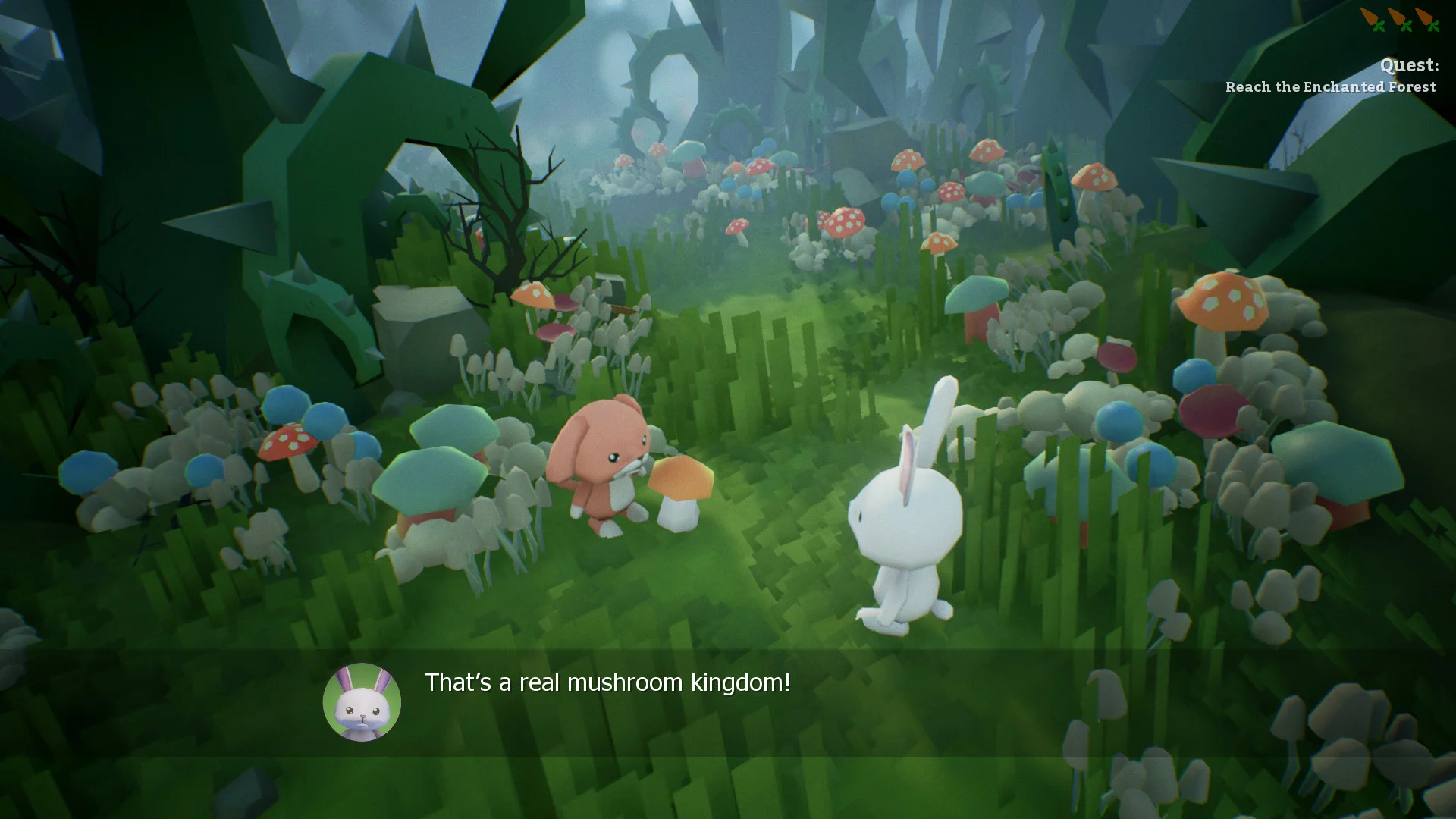 Изображение игры: Rabbit Story