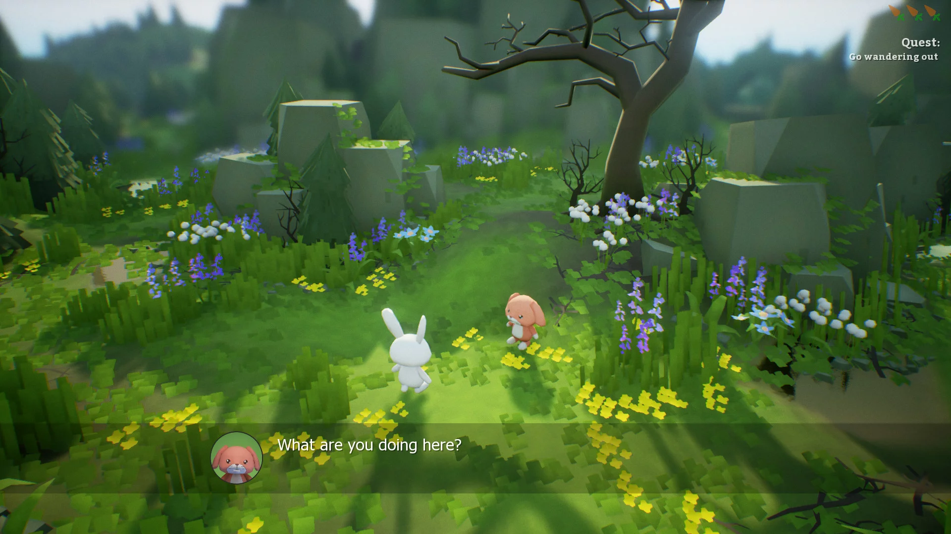 Изображение игры: Rabbit Story