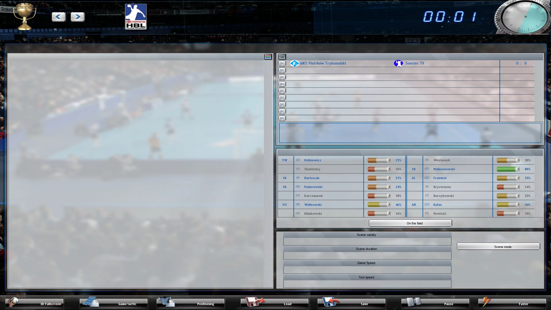 Изображение игры: Handball Manager - TEAM