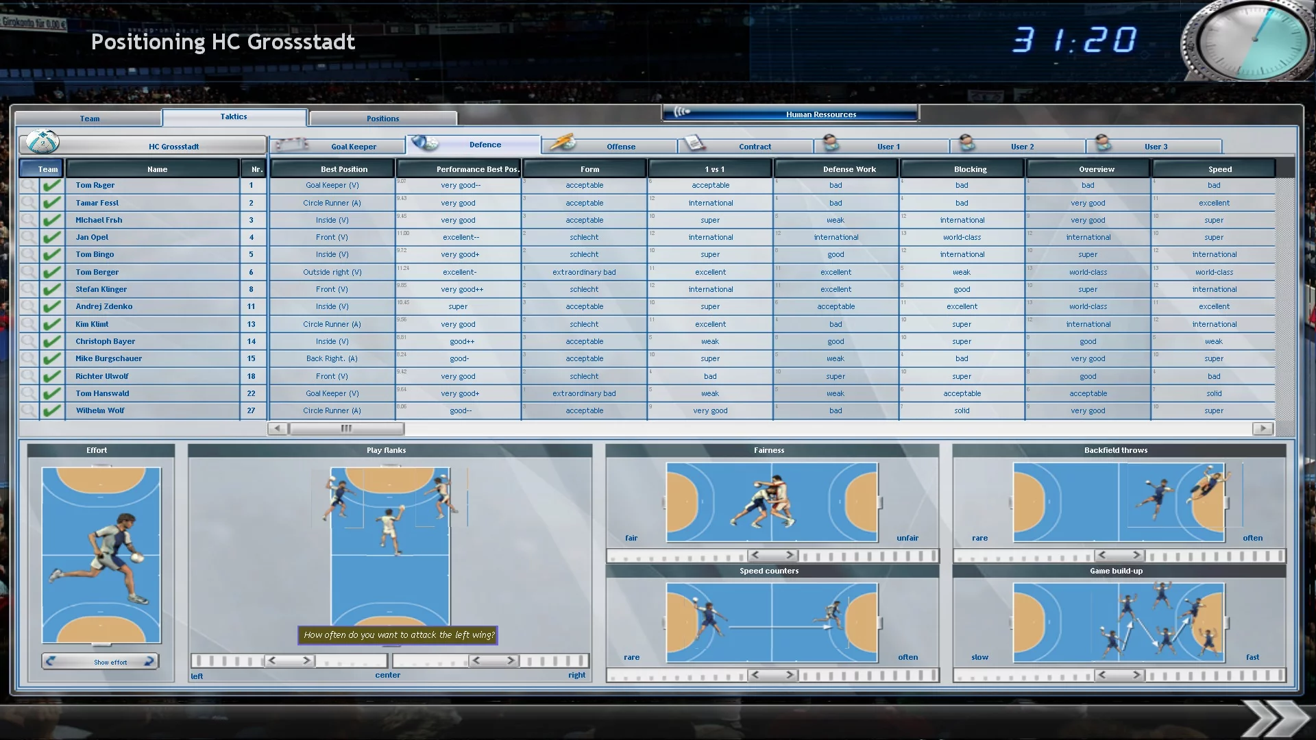 Изображение игры: Handball Manager - TEAM