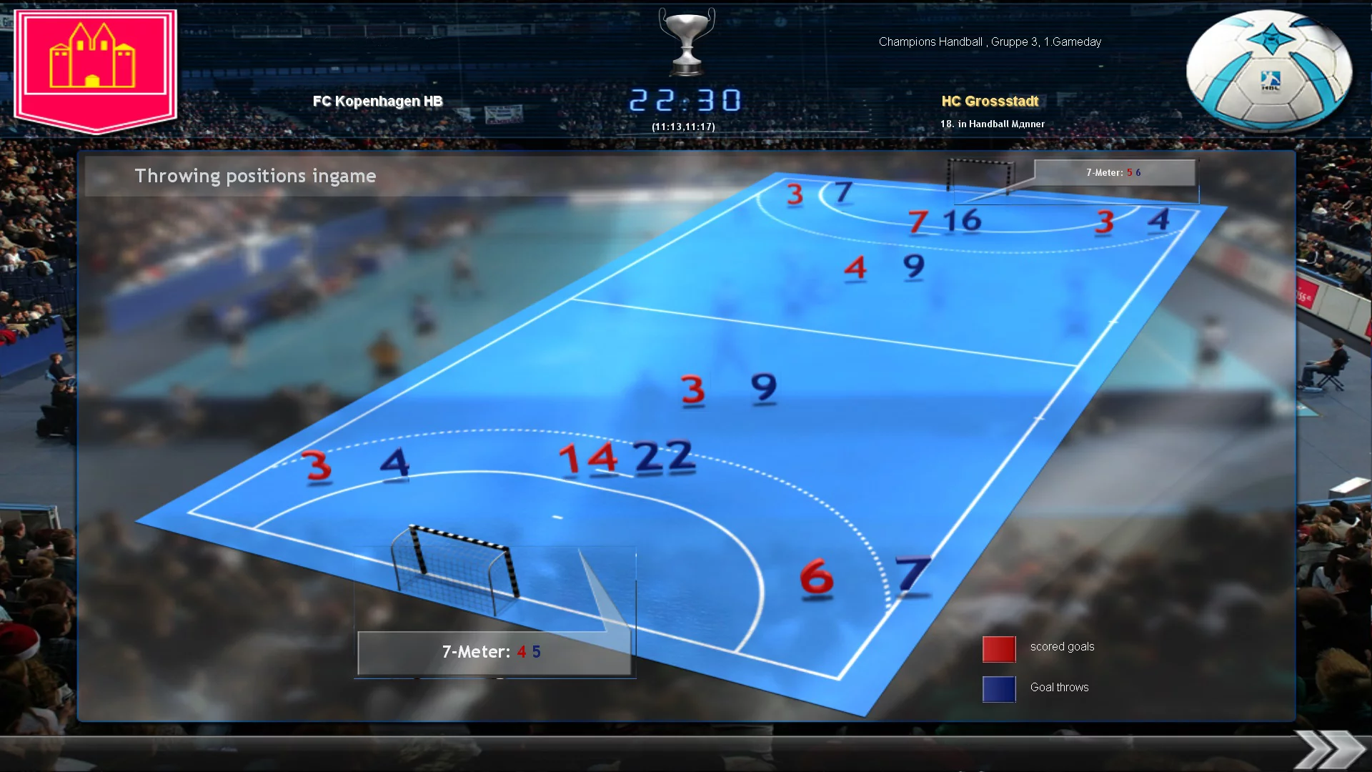 Изображение игры: Handball Manager - TEAM