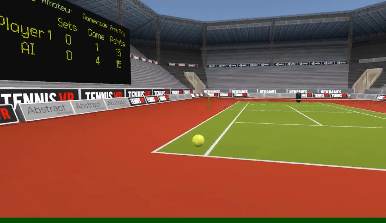 Изображение игры: TennisVR