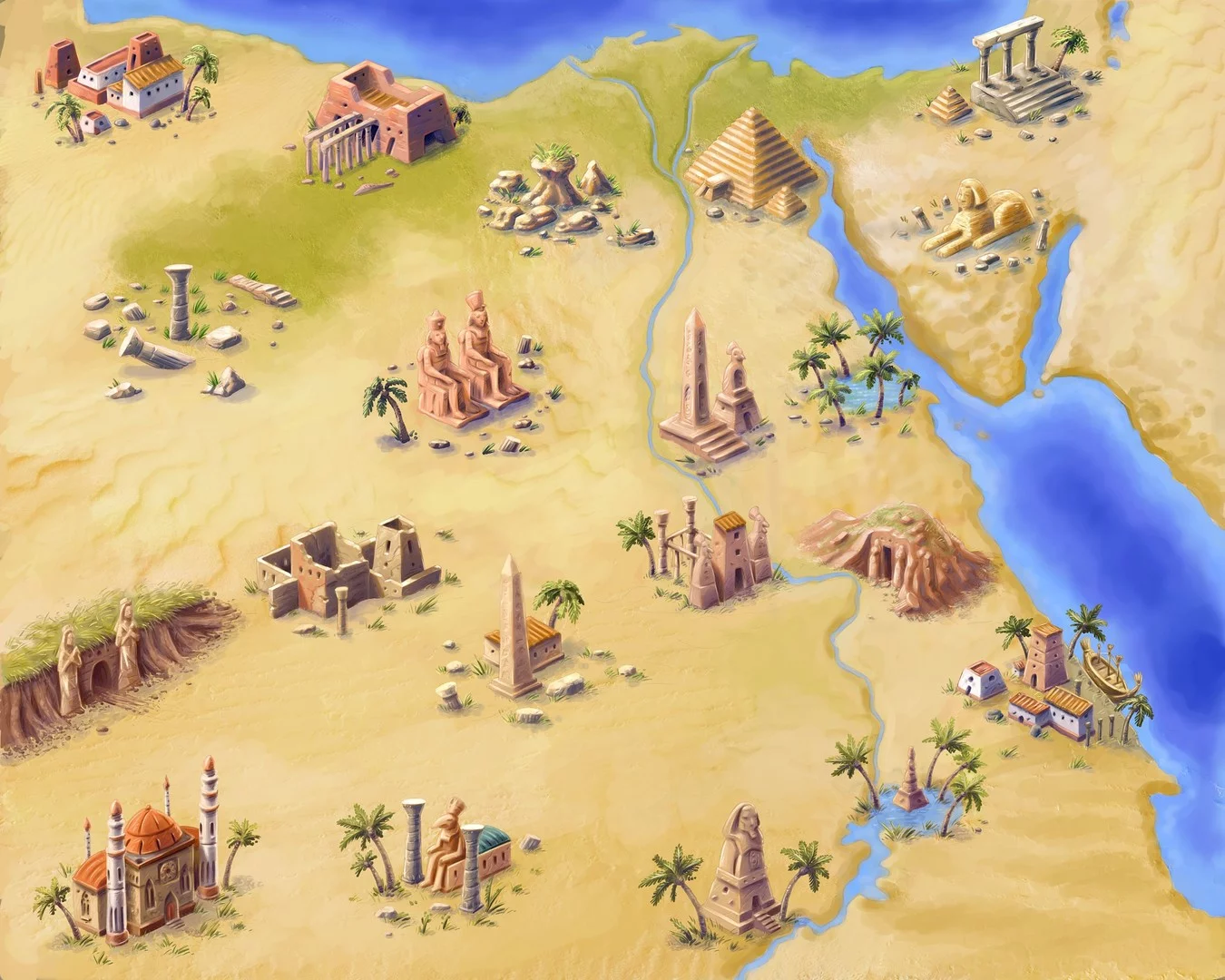 Изображение игры: Building Blocks / Master Builder of Egypt