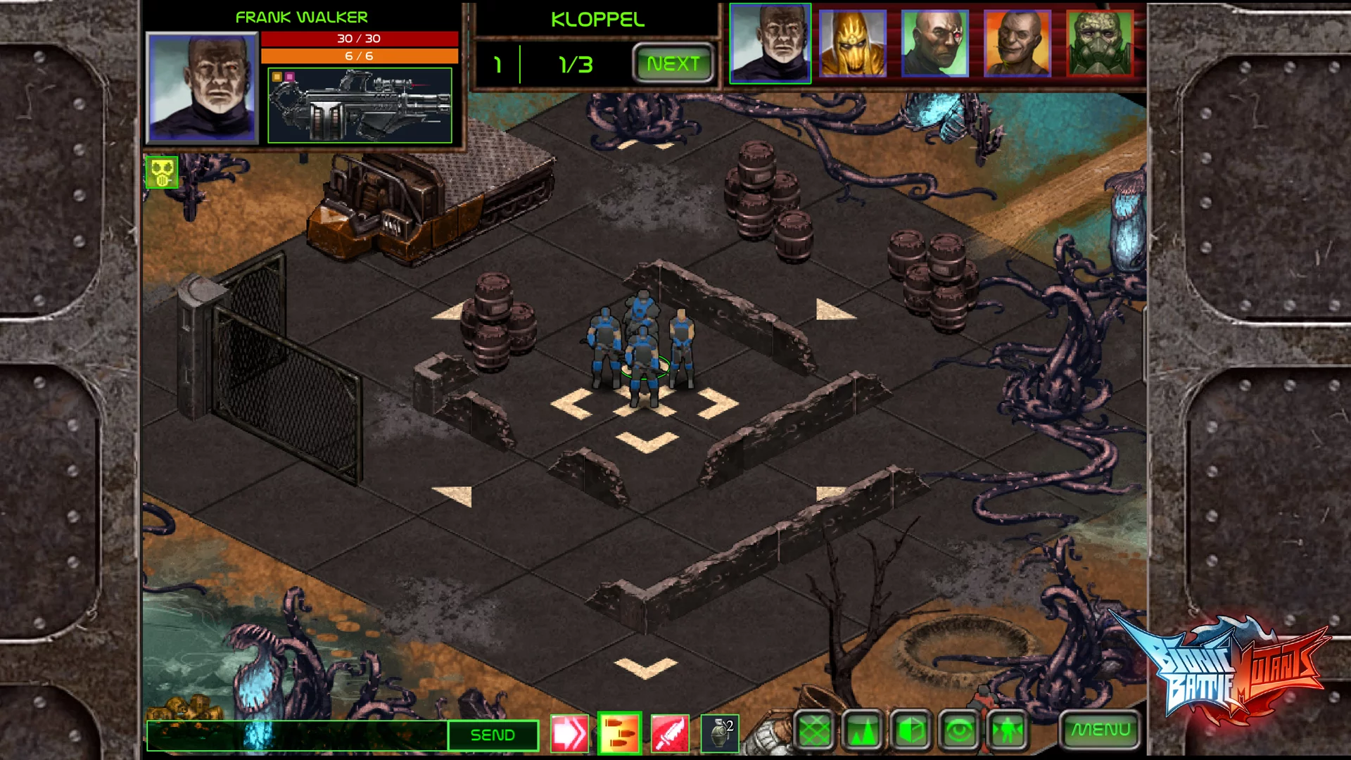 Изображение игры: Bionic Battle Mutants