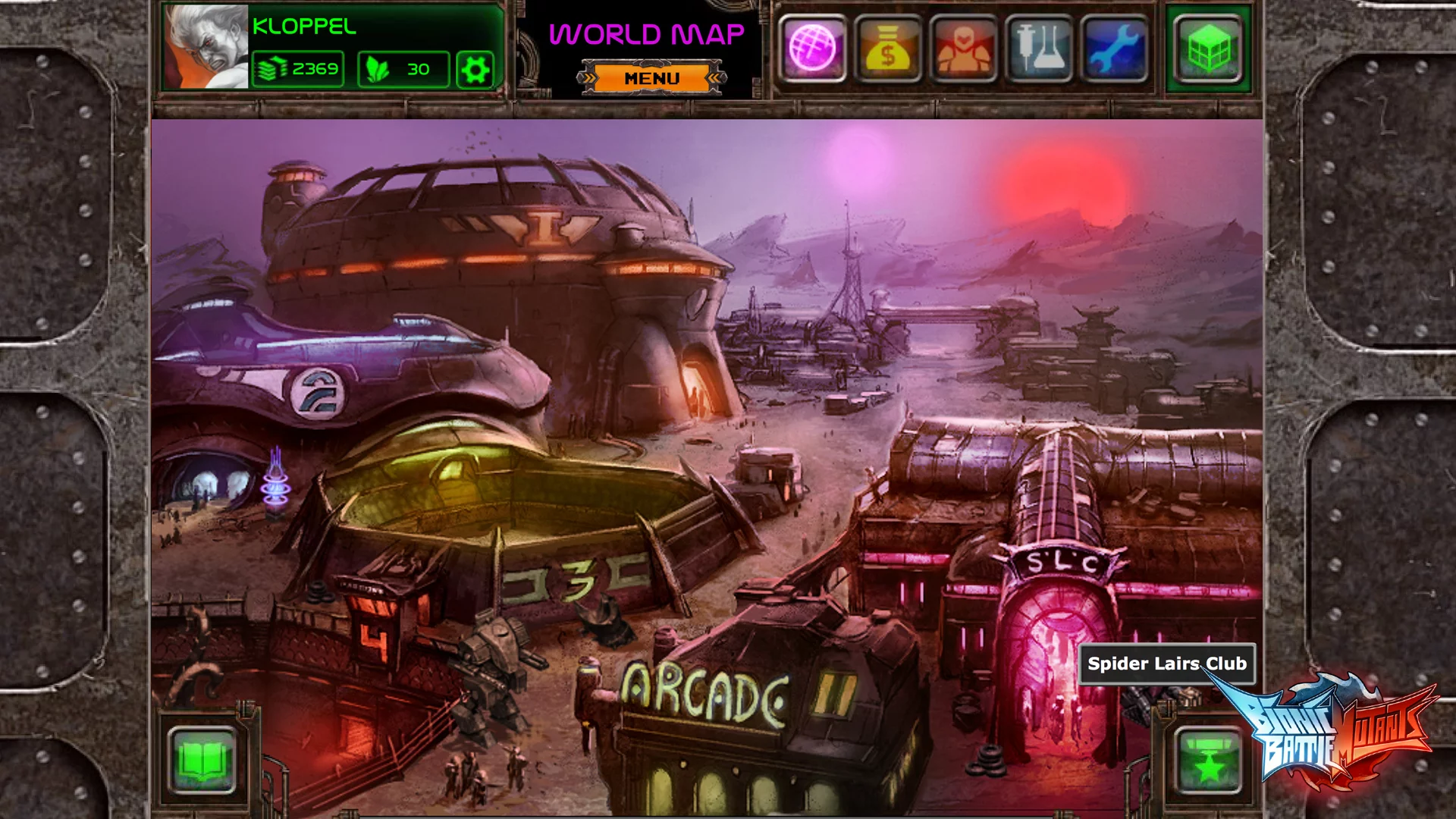 Изображение игры: Bionic Battle Mutants