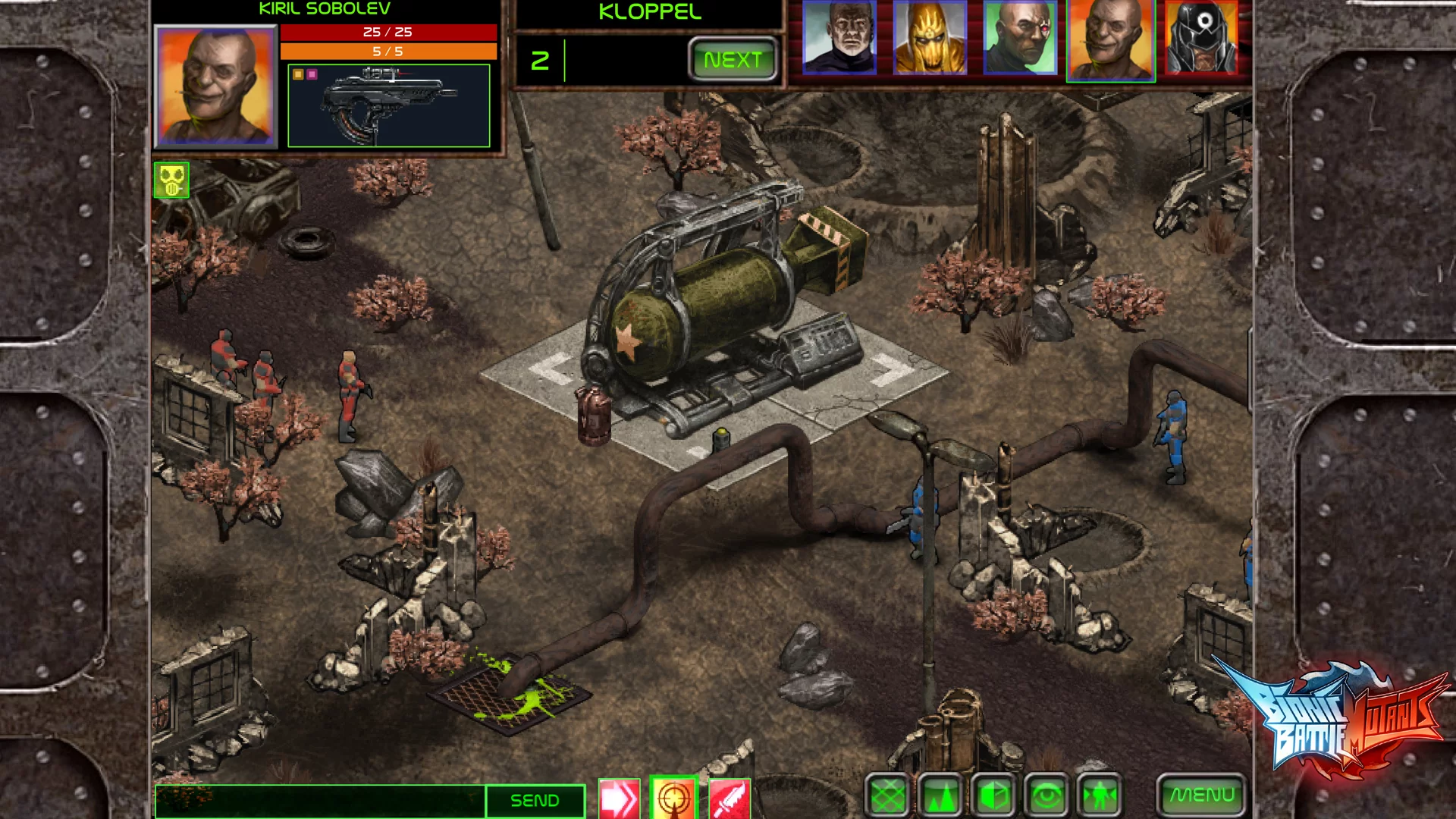 Изображение игры: Bionic Battle Mutants