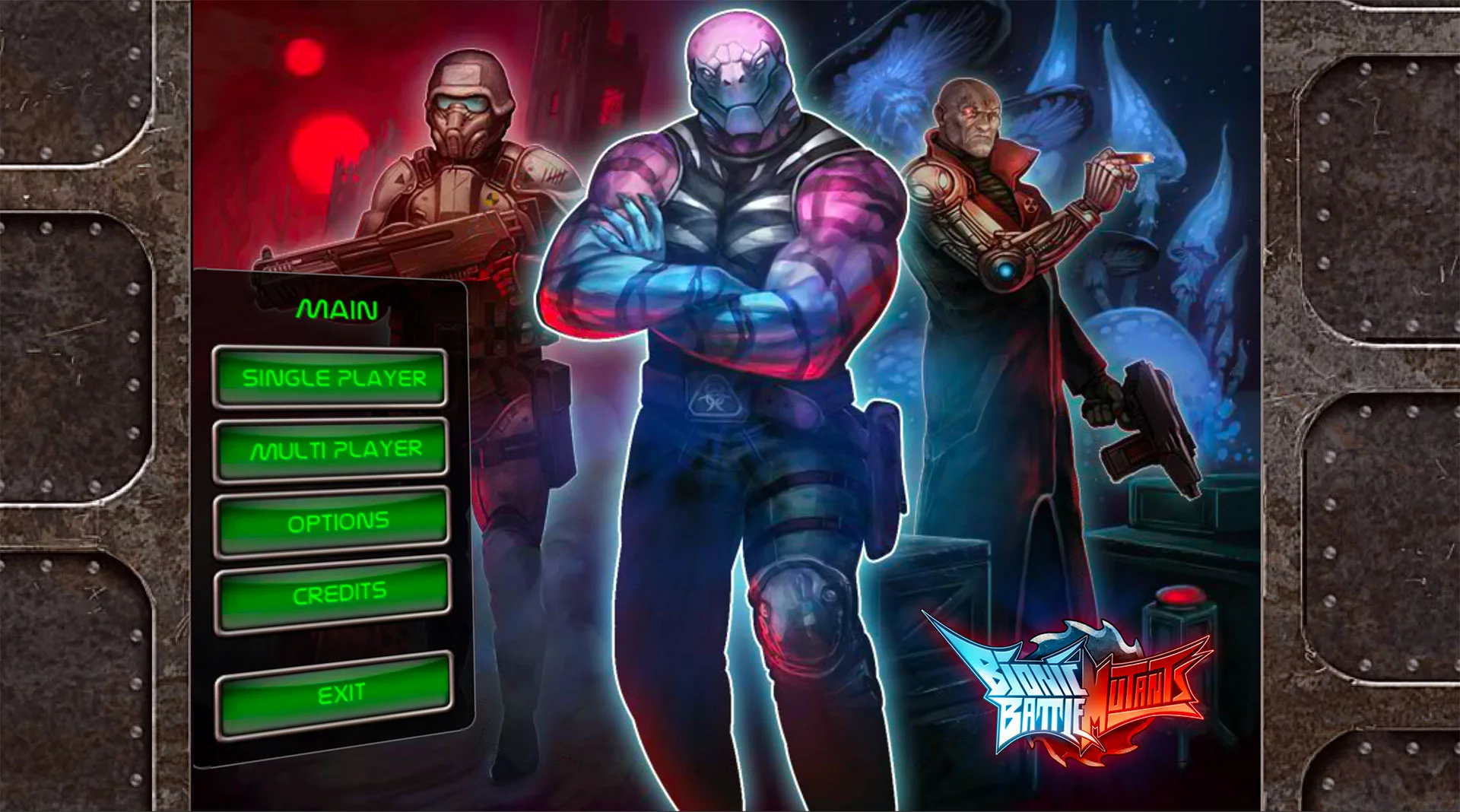 Изображение игры: Bionic Battle Mutants