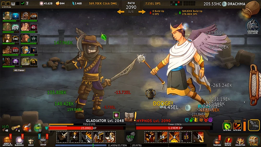 Изображение игры: God Awe-full Clicker