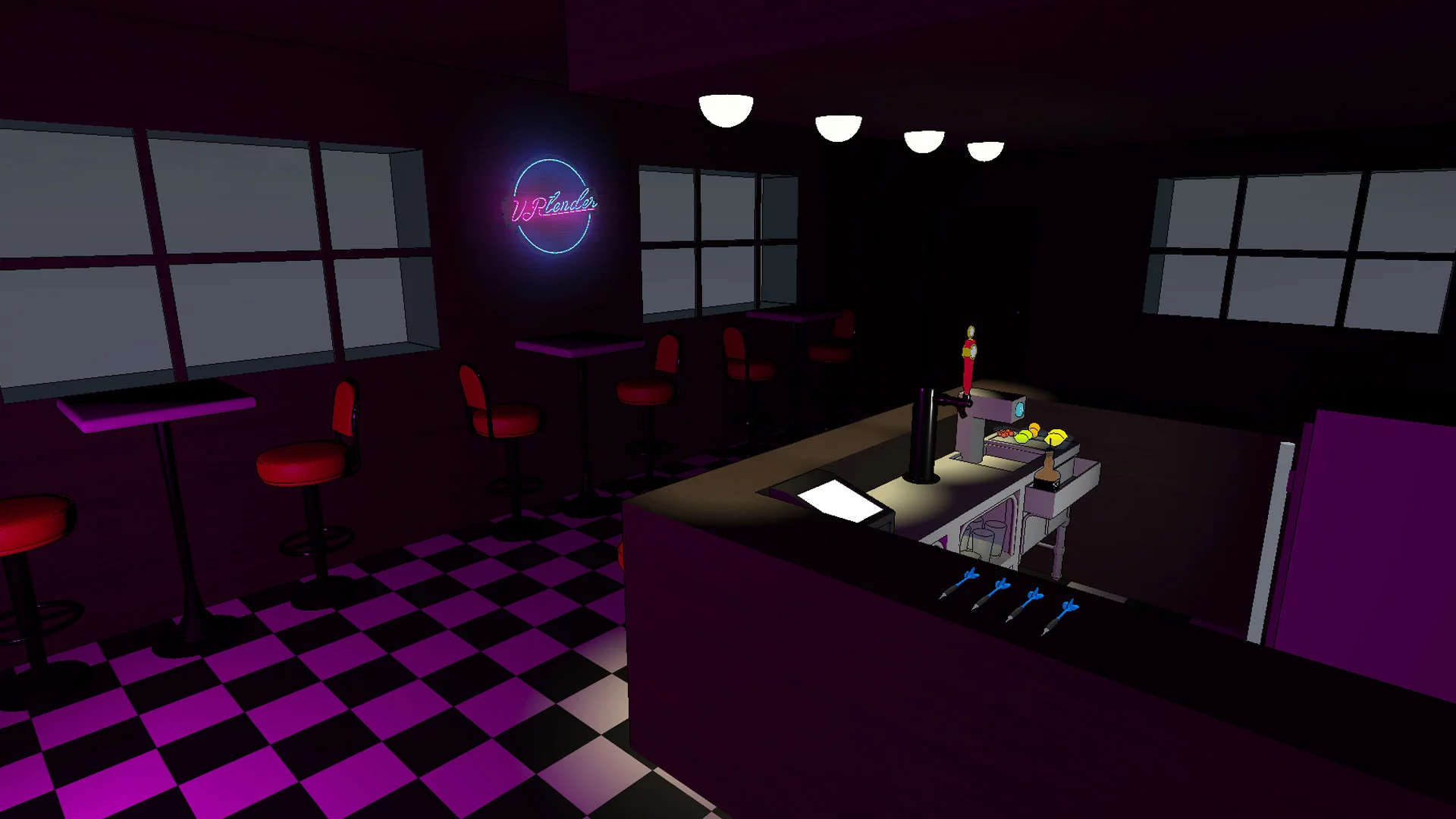 Изображение игры: VRtender