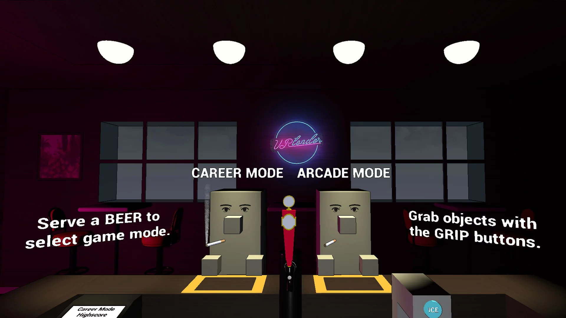 Изображение игры: VRtender