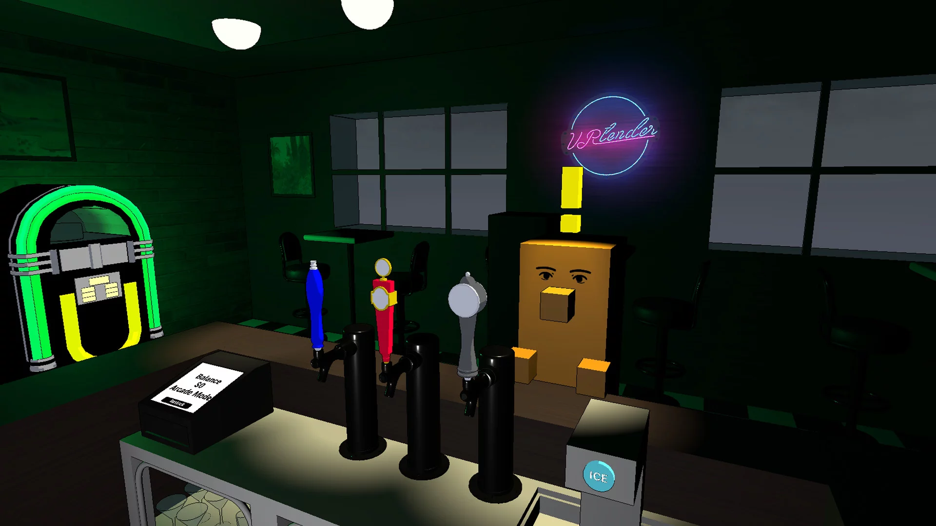 Изображение игры: VRtender