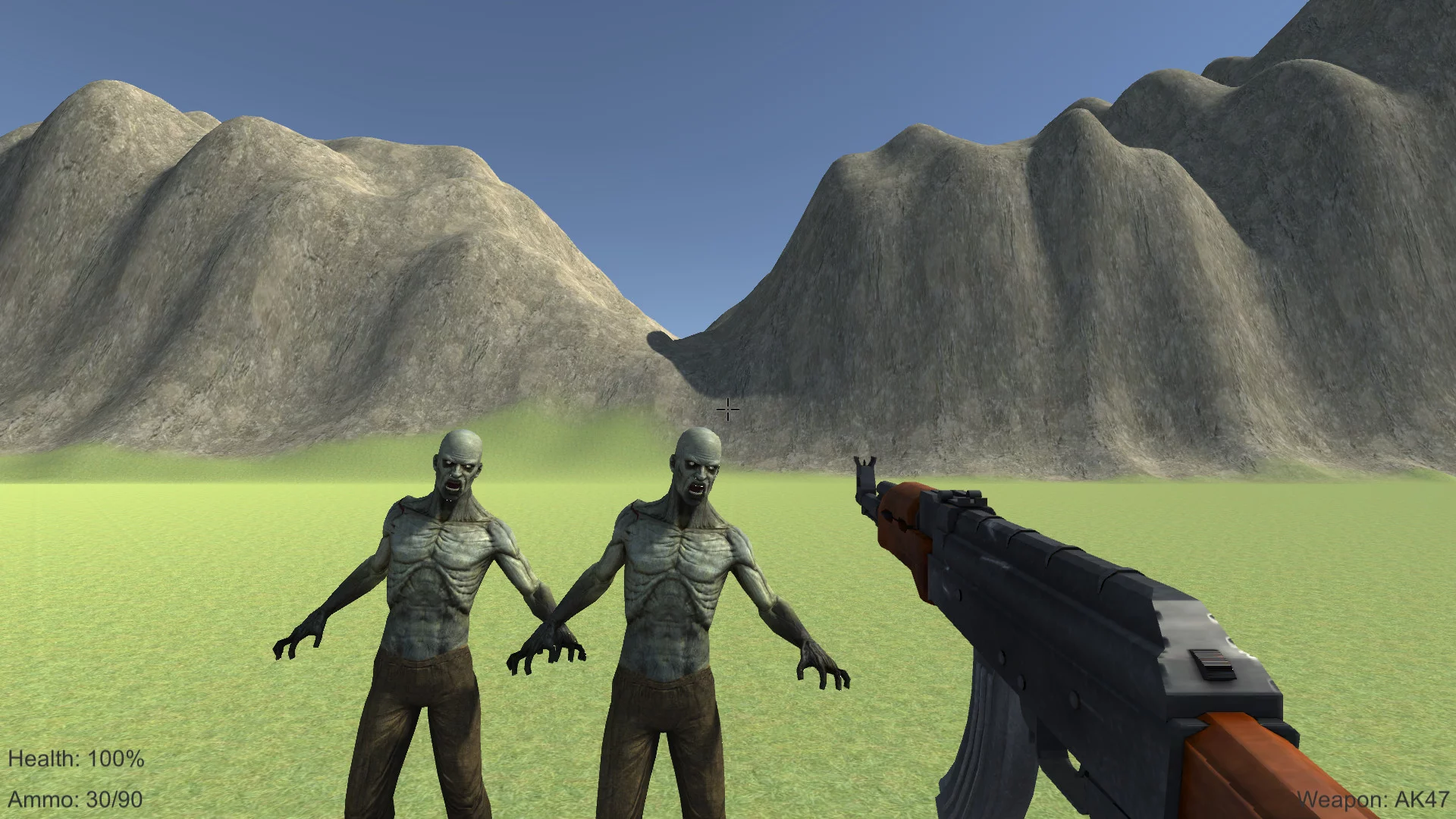 Изображение игры: Multiplayer FPS Demo