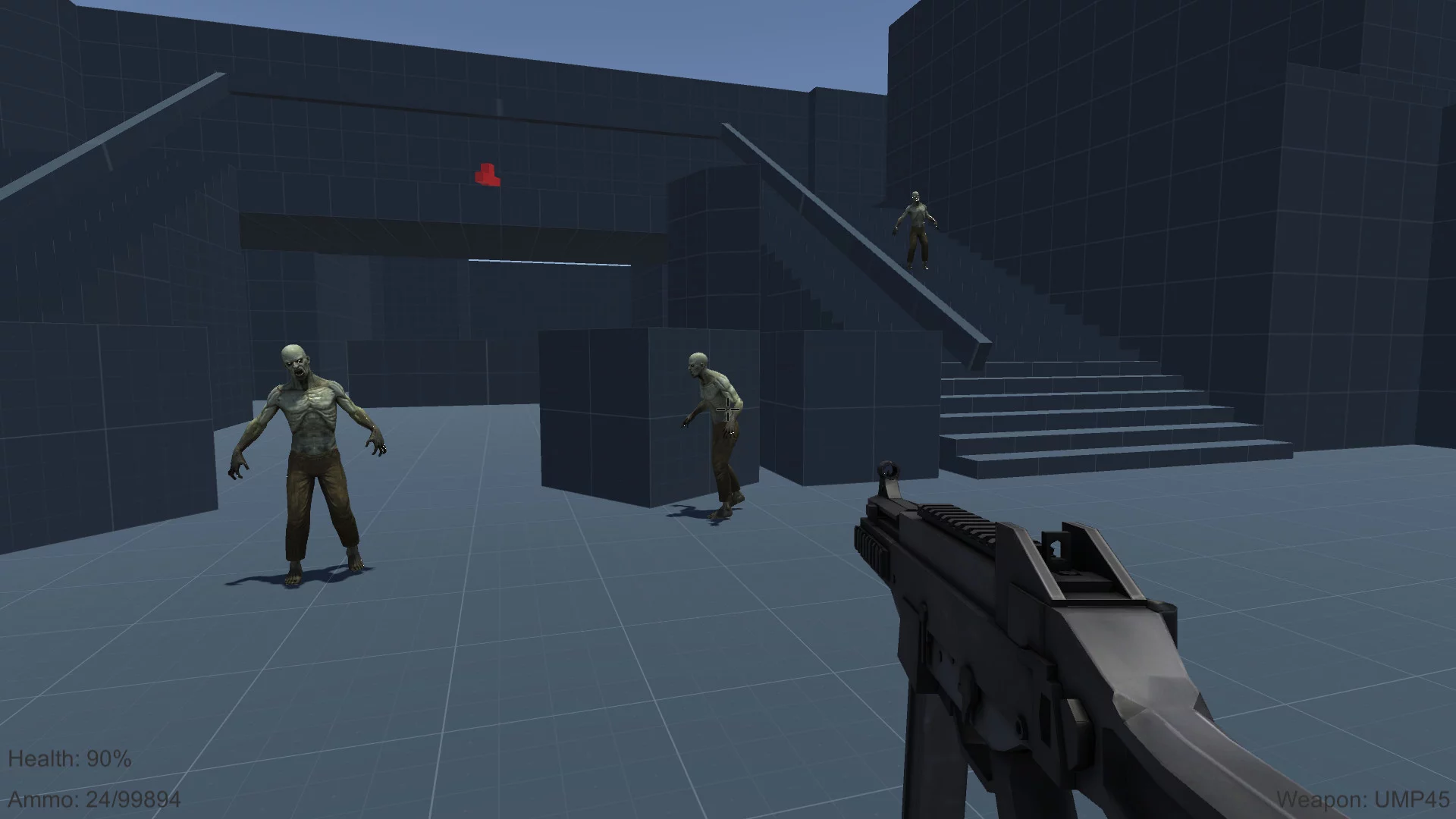 Изображение игры: Multiplayer FPS Demo