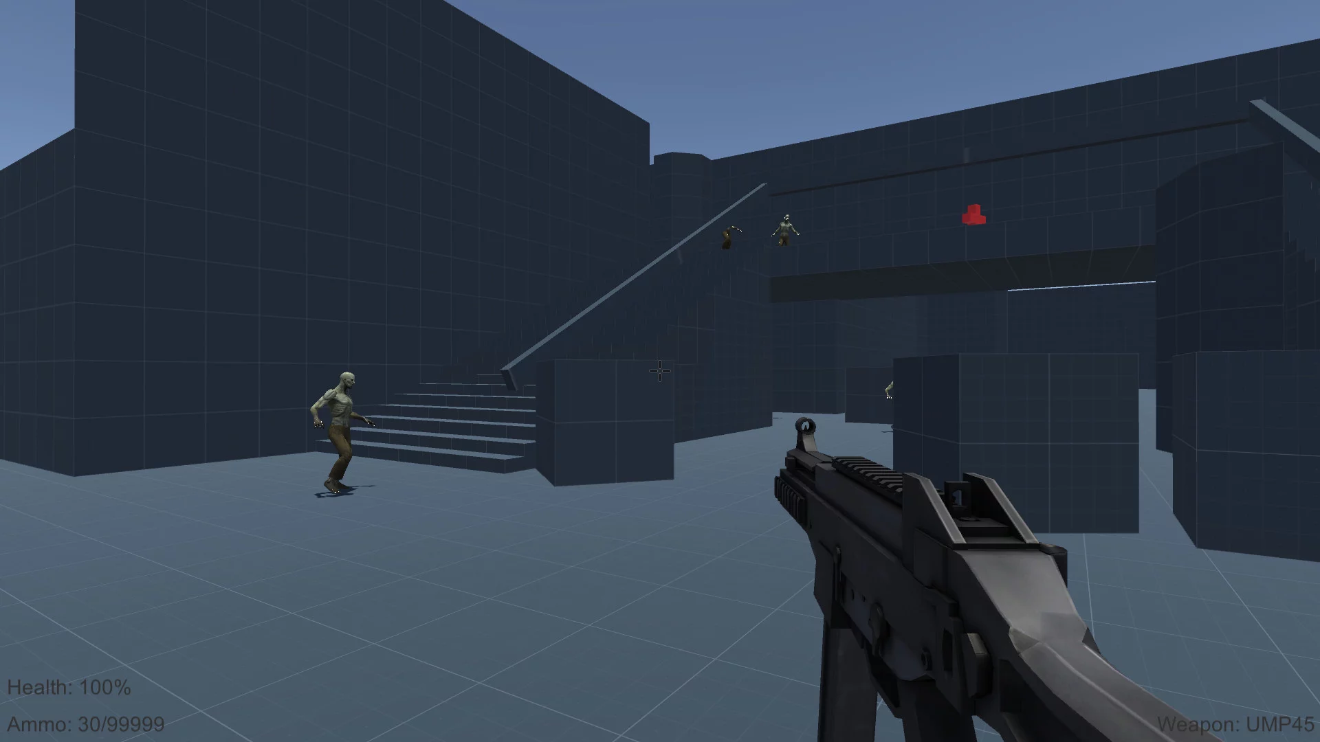 Изображение игры: Multiplayer FPS Demo