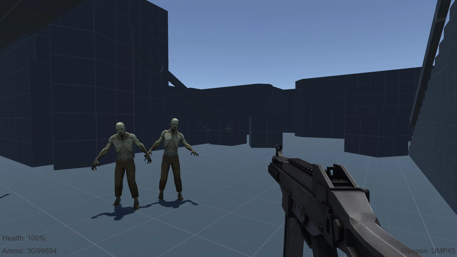 Изображение игры: Multiplayer FPS Demo