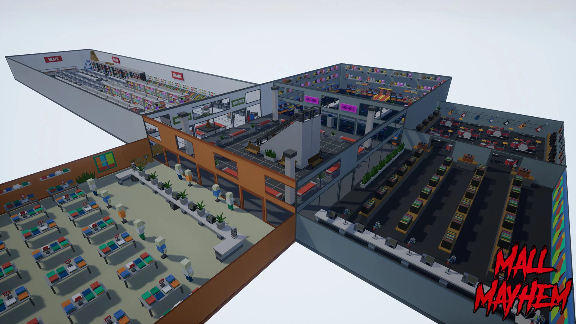 Изображение игры: Mall Mayhem