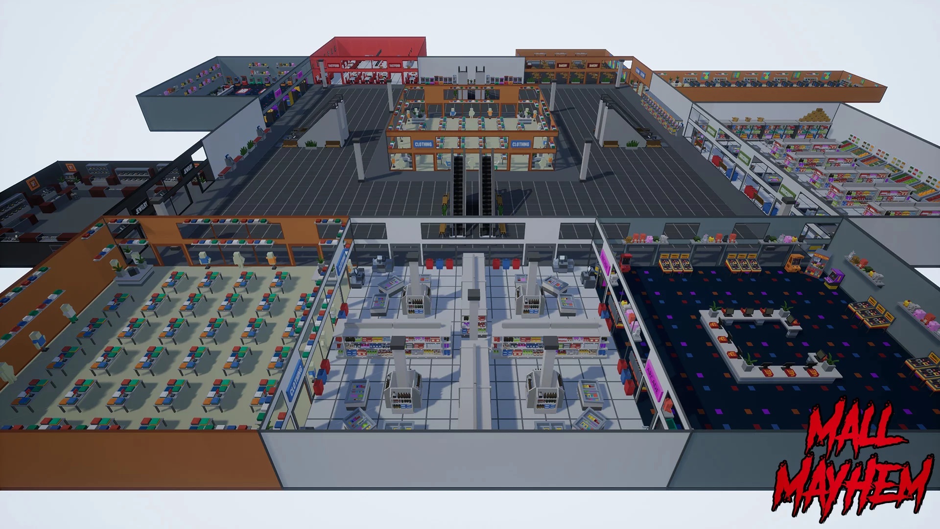 Изображение игры: Mall Mayhem