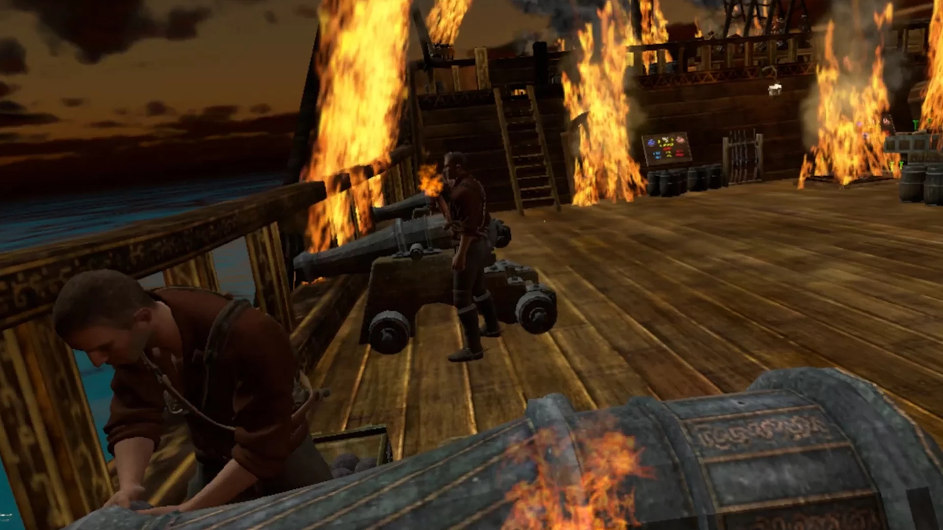 Изображение игры: Sea Battle VR