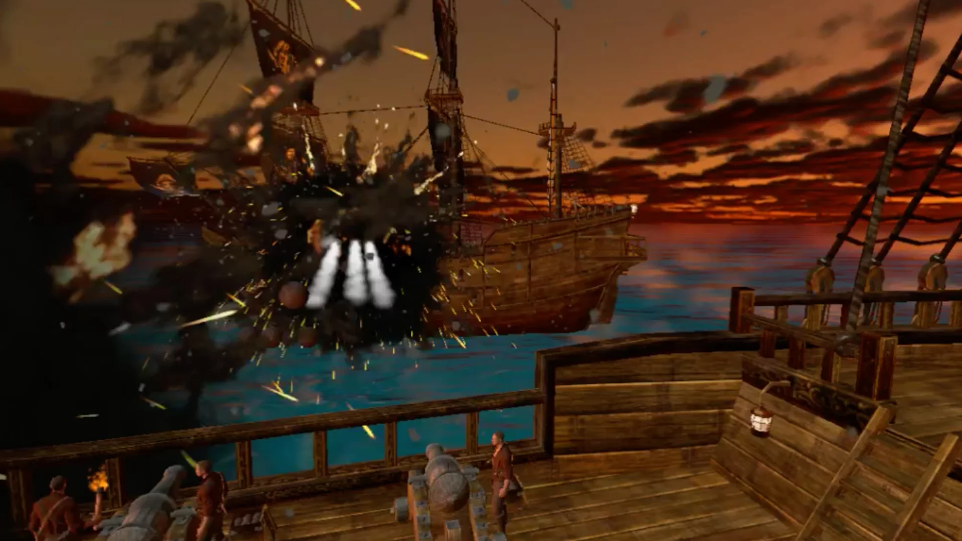 Изображение игры: Sea Battle VR