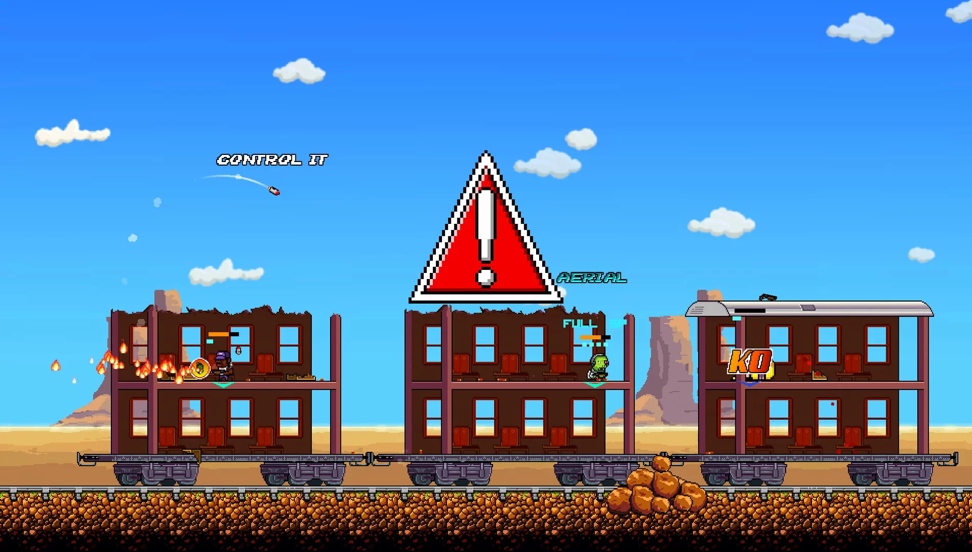 Изображение игры: Super Rocket Shootout