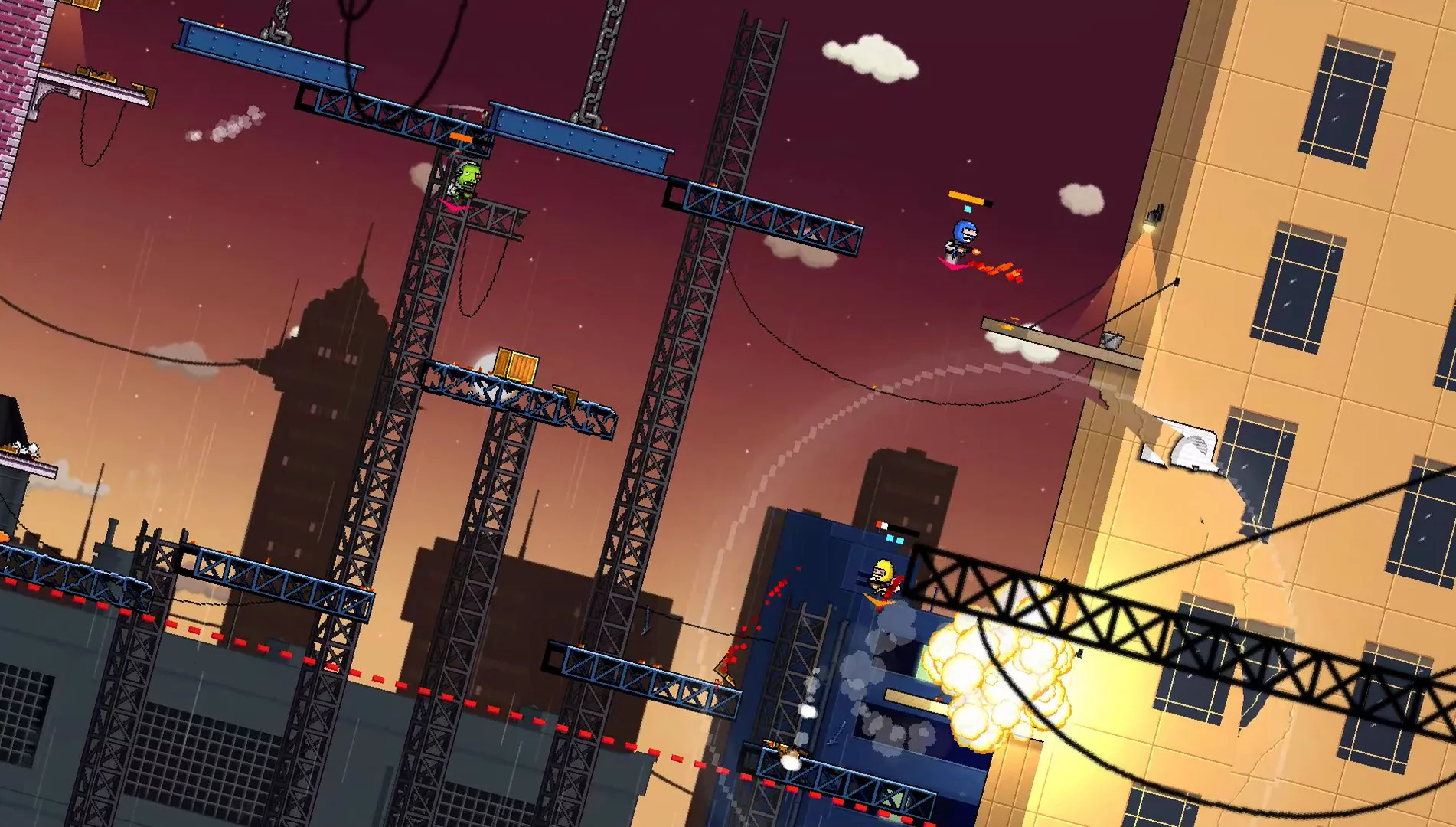 Изображение игры: Super Rocket Shootout
