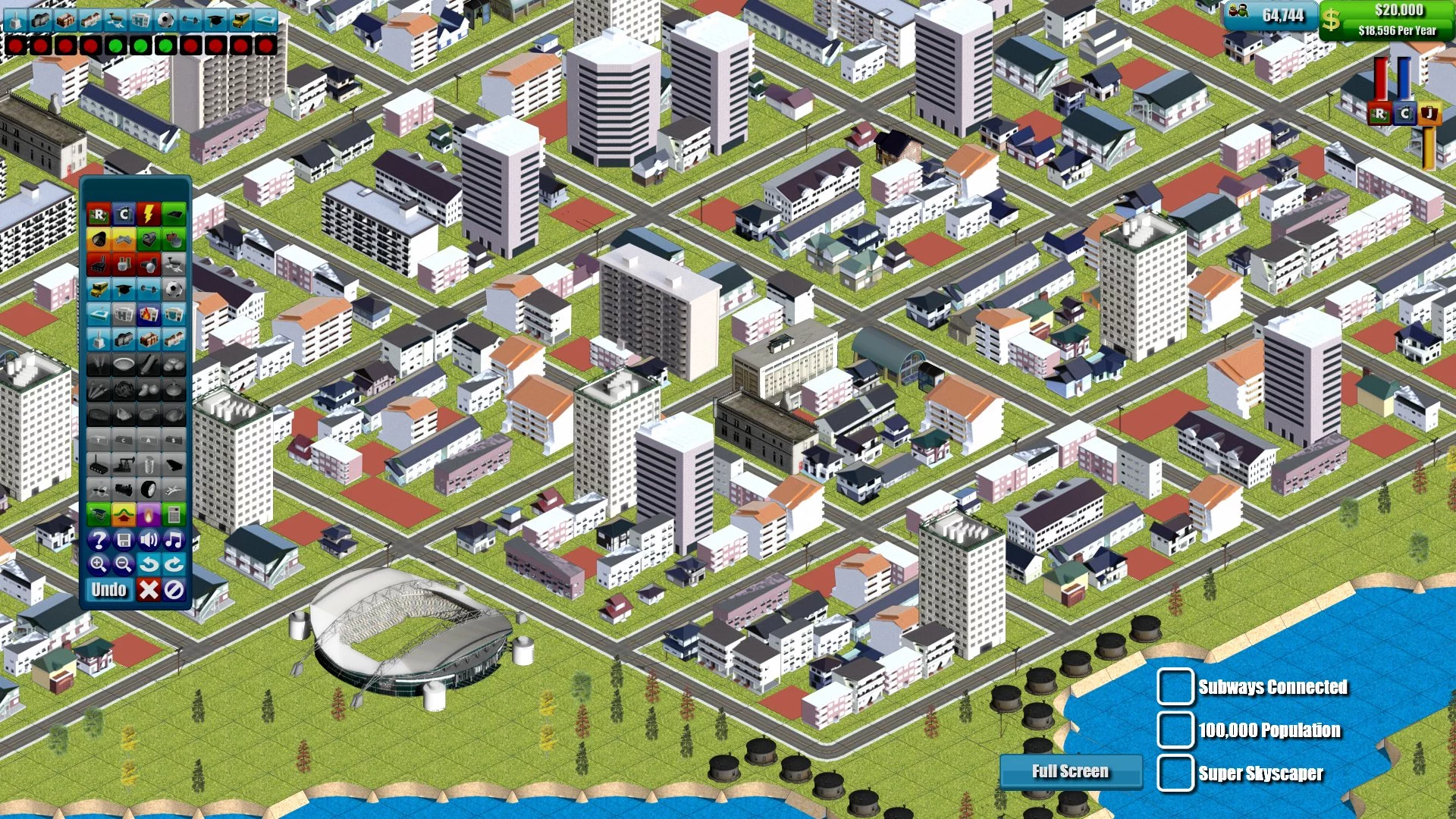 Изображение игры: Megacity Builder