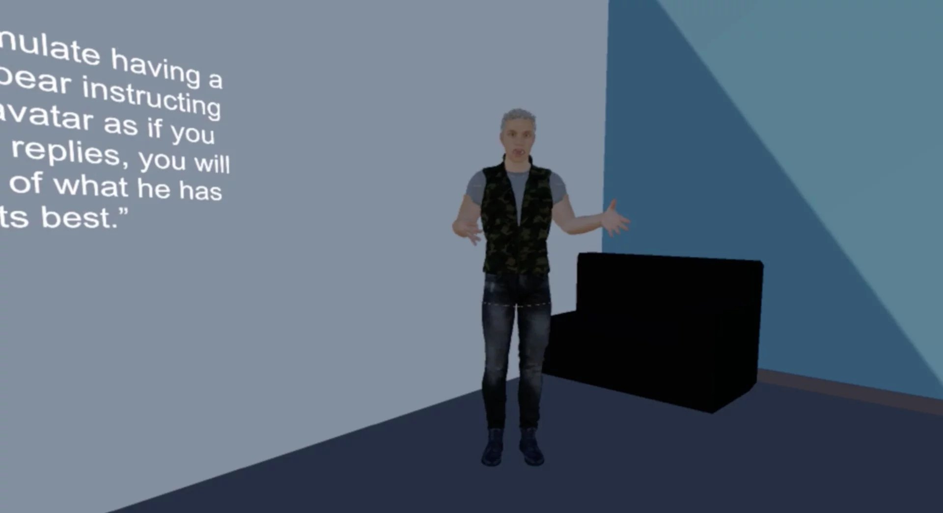 Изображение игры: PsychLabVR