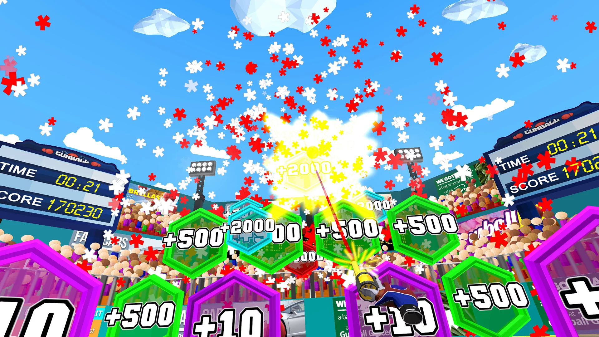 Изображение игры: Gunball
