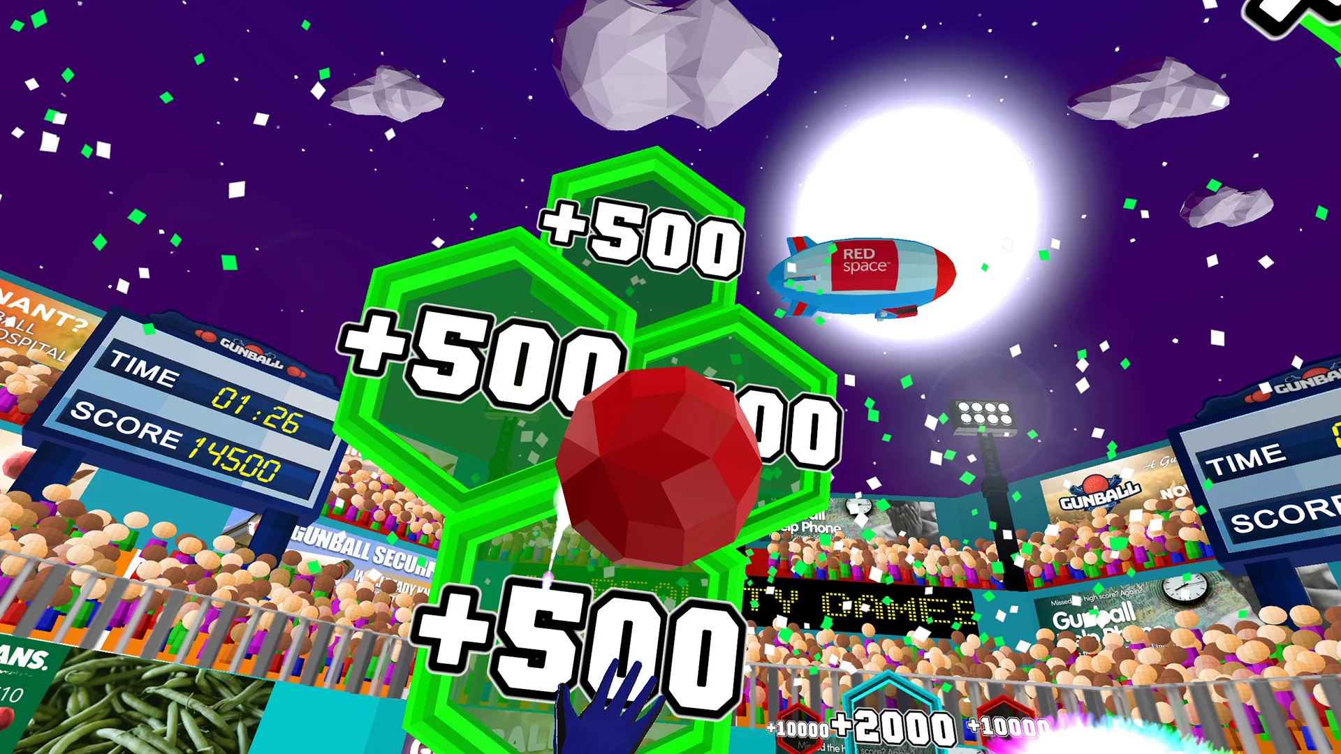 Изображение игры: Gunball