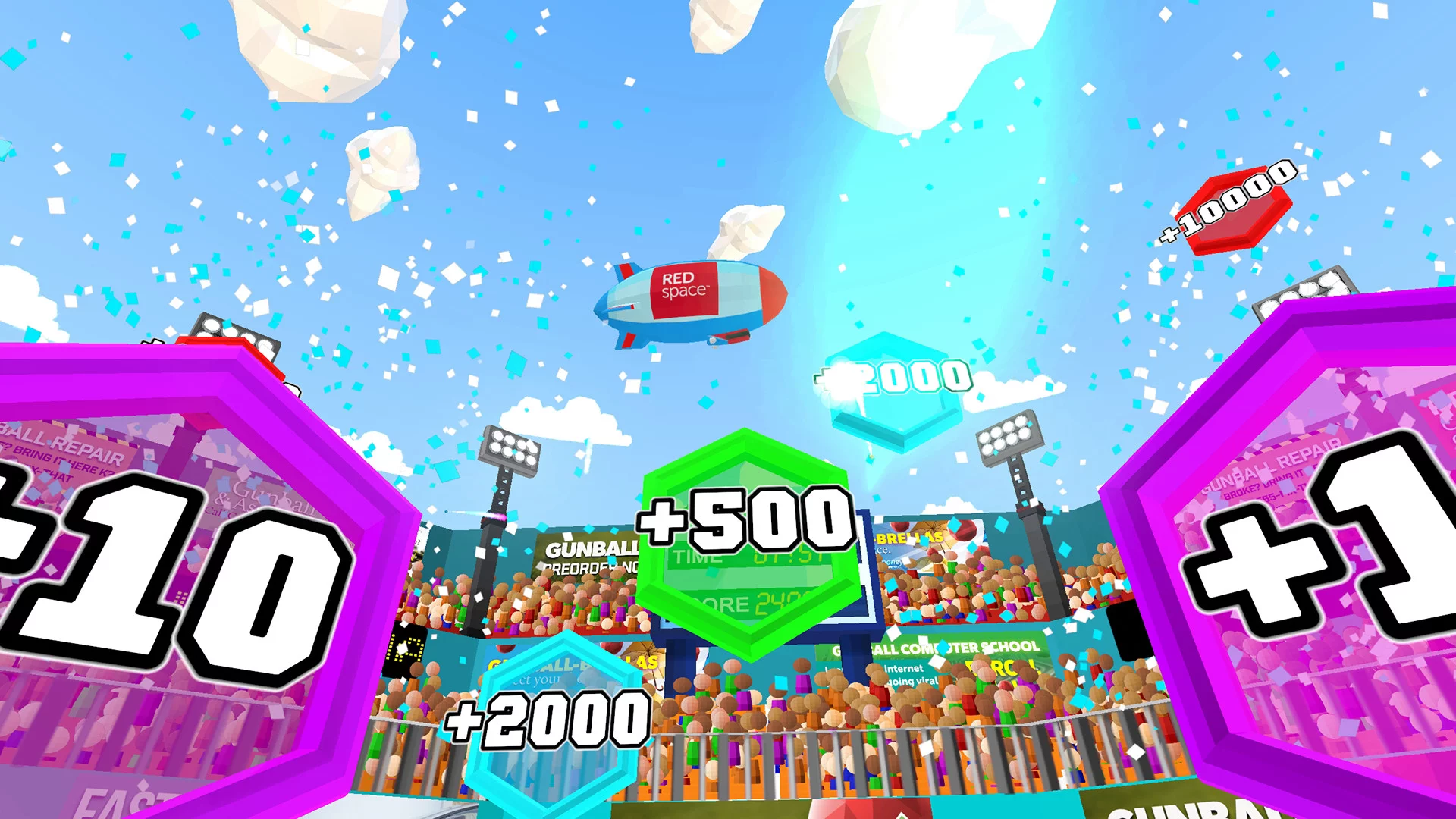 Изображение игры: Gunball