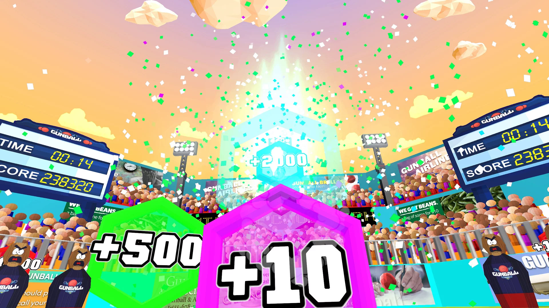 Изображение игры: Gunball