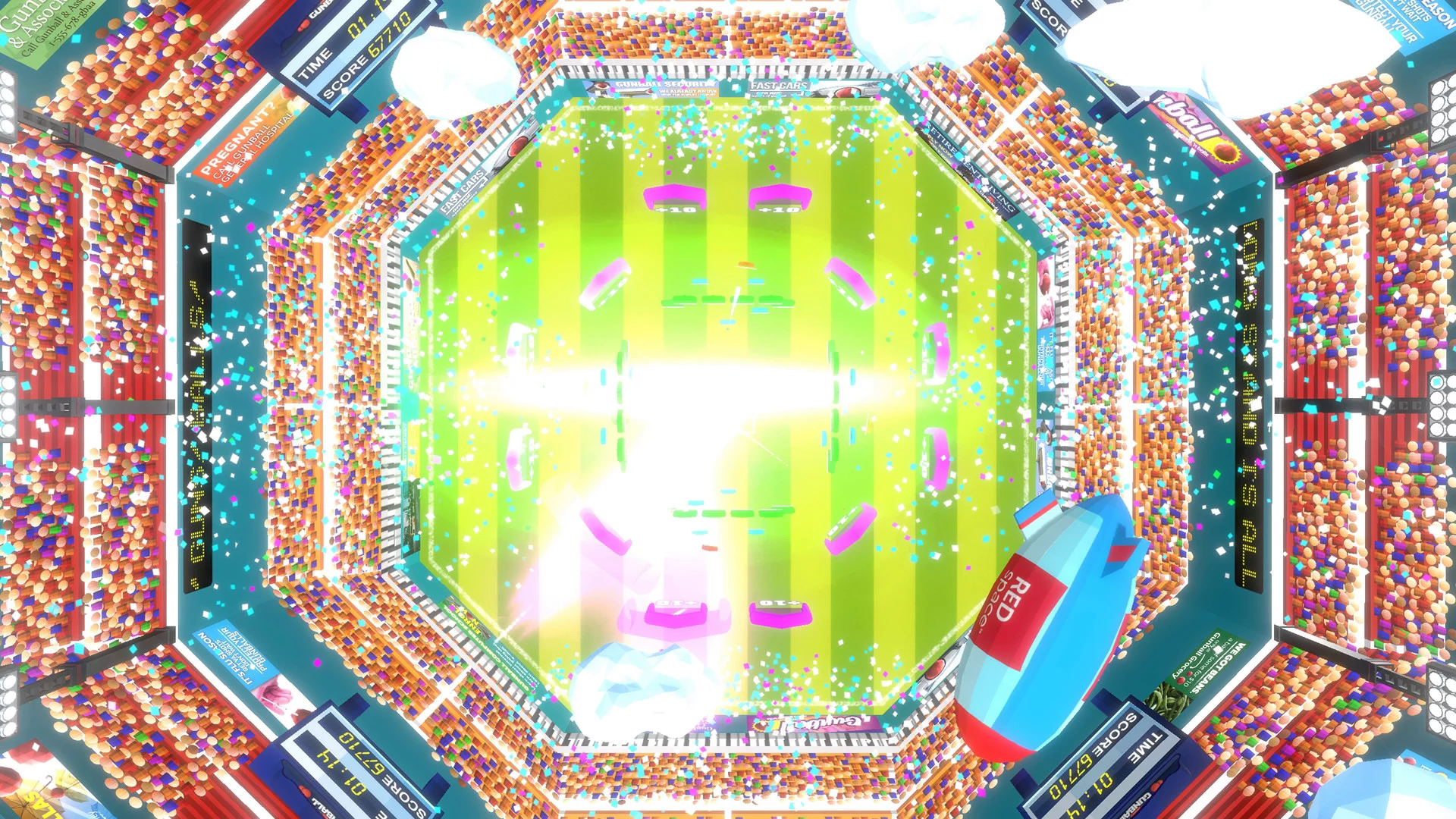 Изображение игры: Gunball