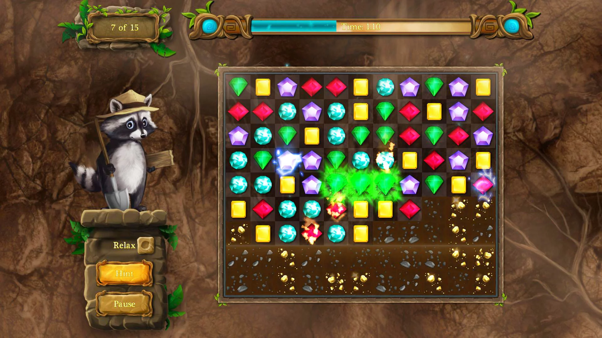 Изображение игры: Ricky Raccoon