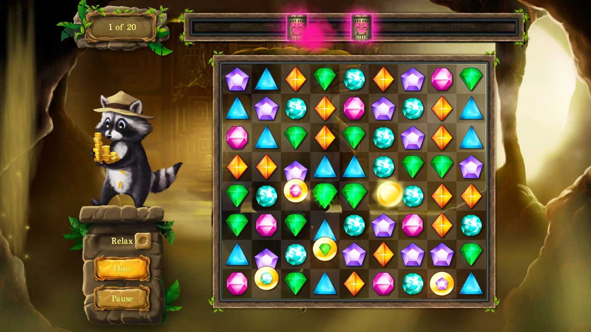 Изображение игры: Ricky Raccoon