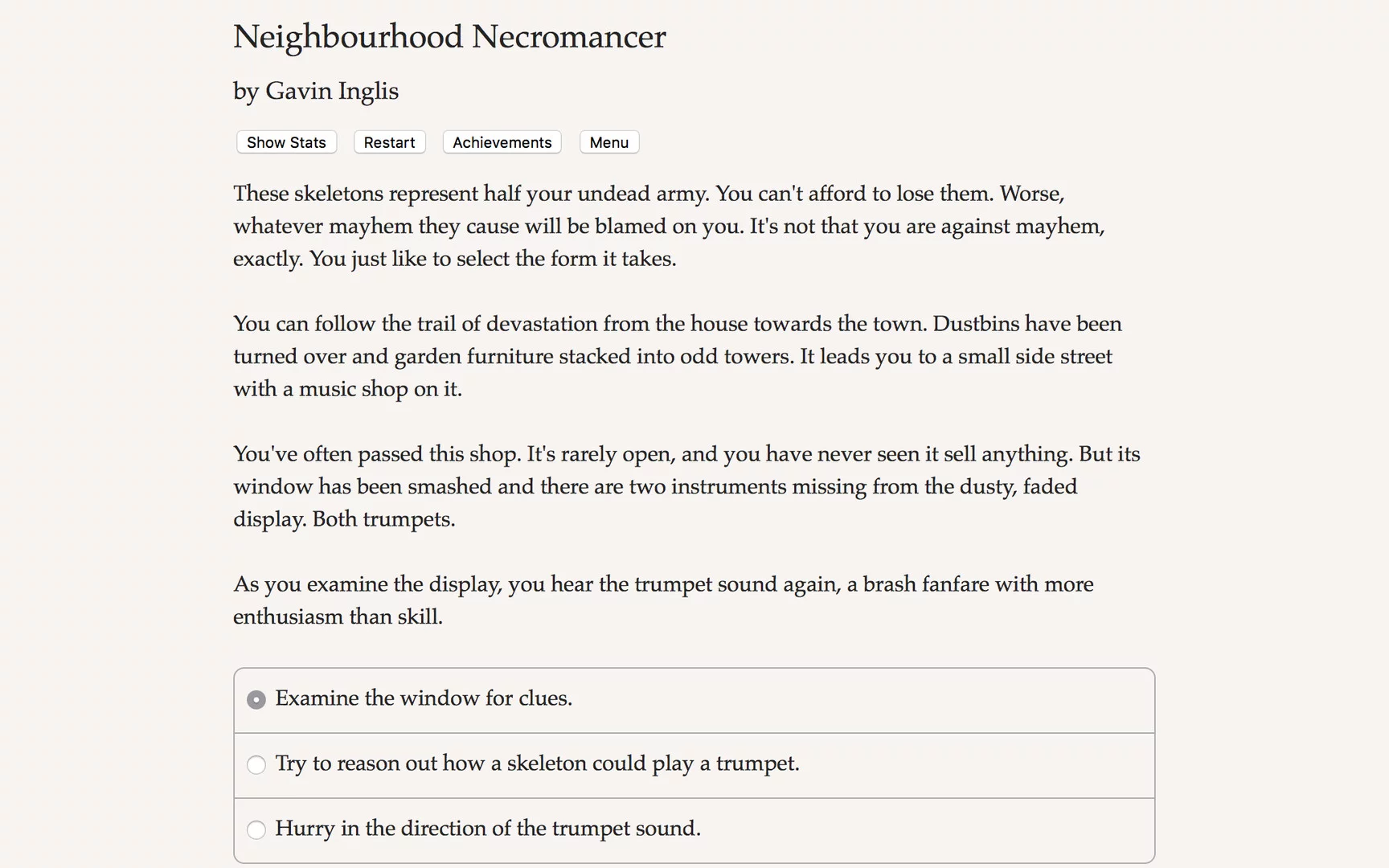 Изображение игры: Neighbourhood Necromancer