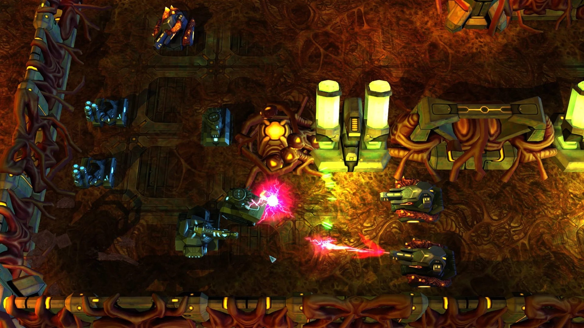 Изображение игры: Tanks vs Aliens