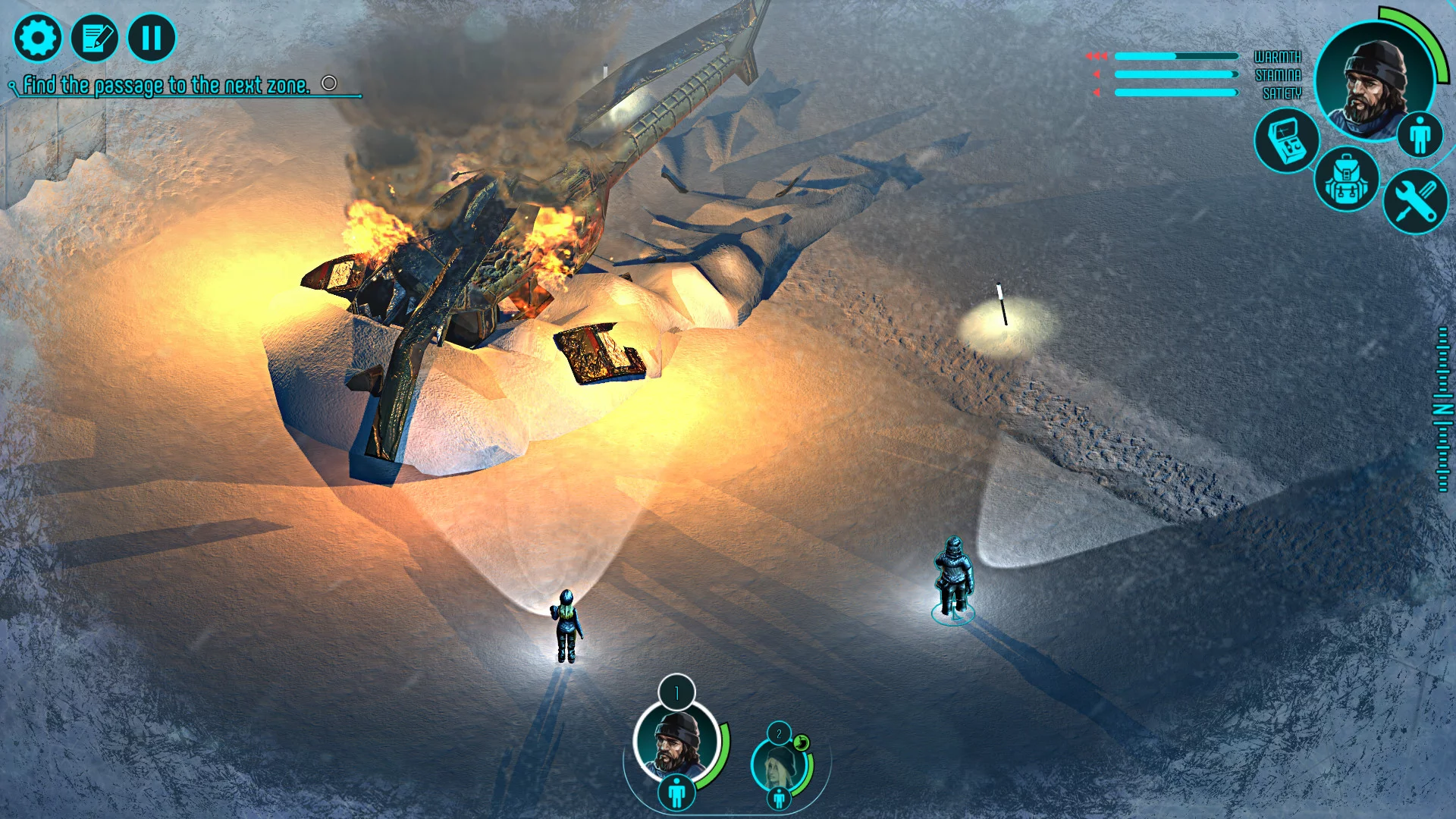 Изображение игры: Distrust: Polar Survival