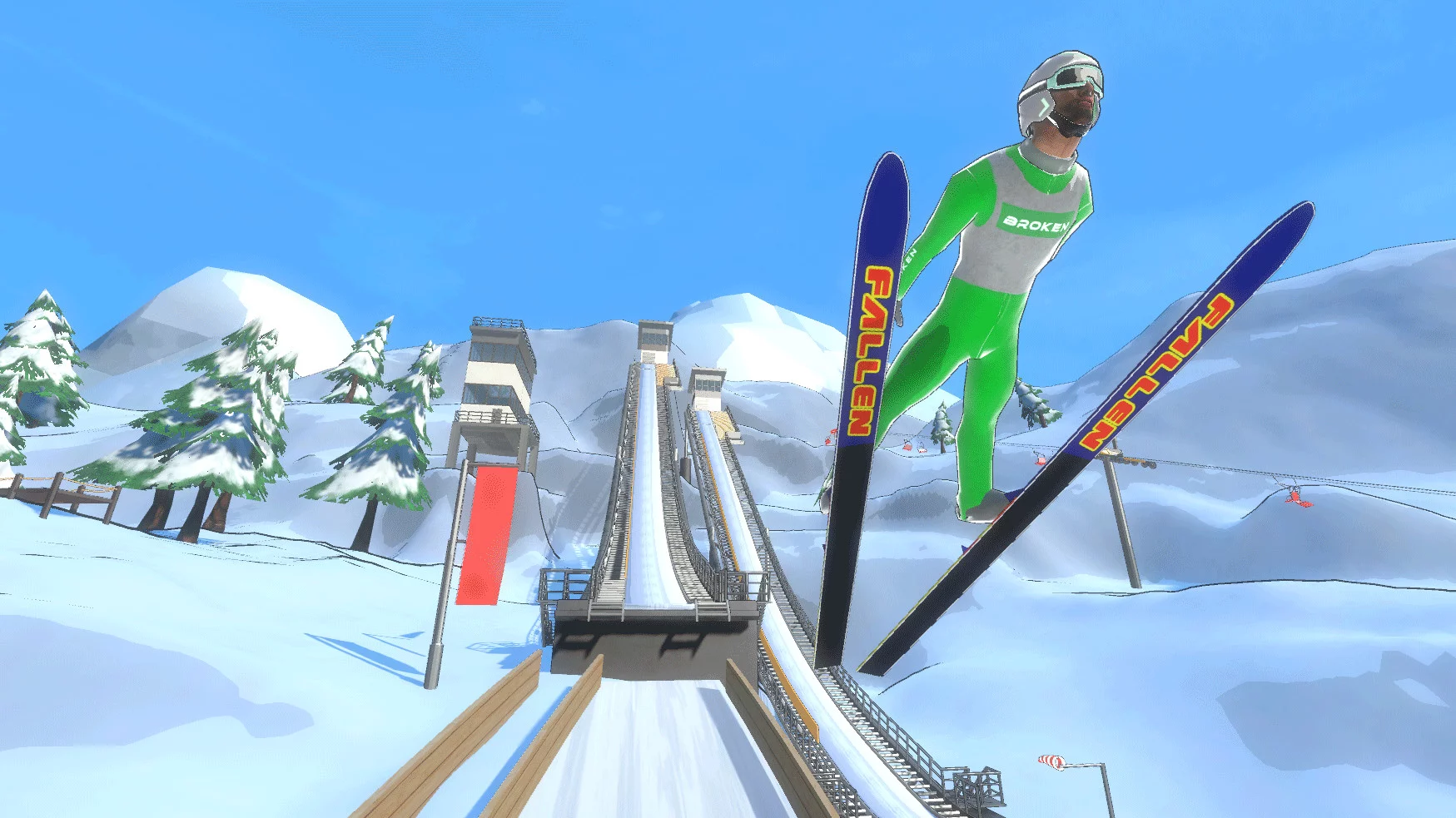 Изображение игры: Ski Sniper
